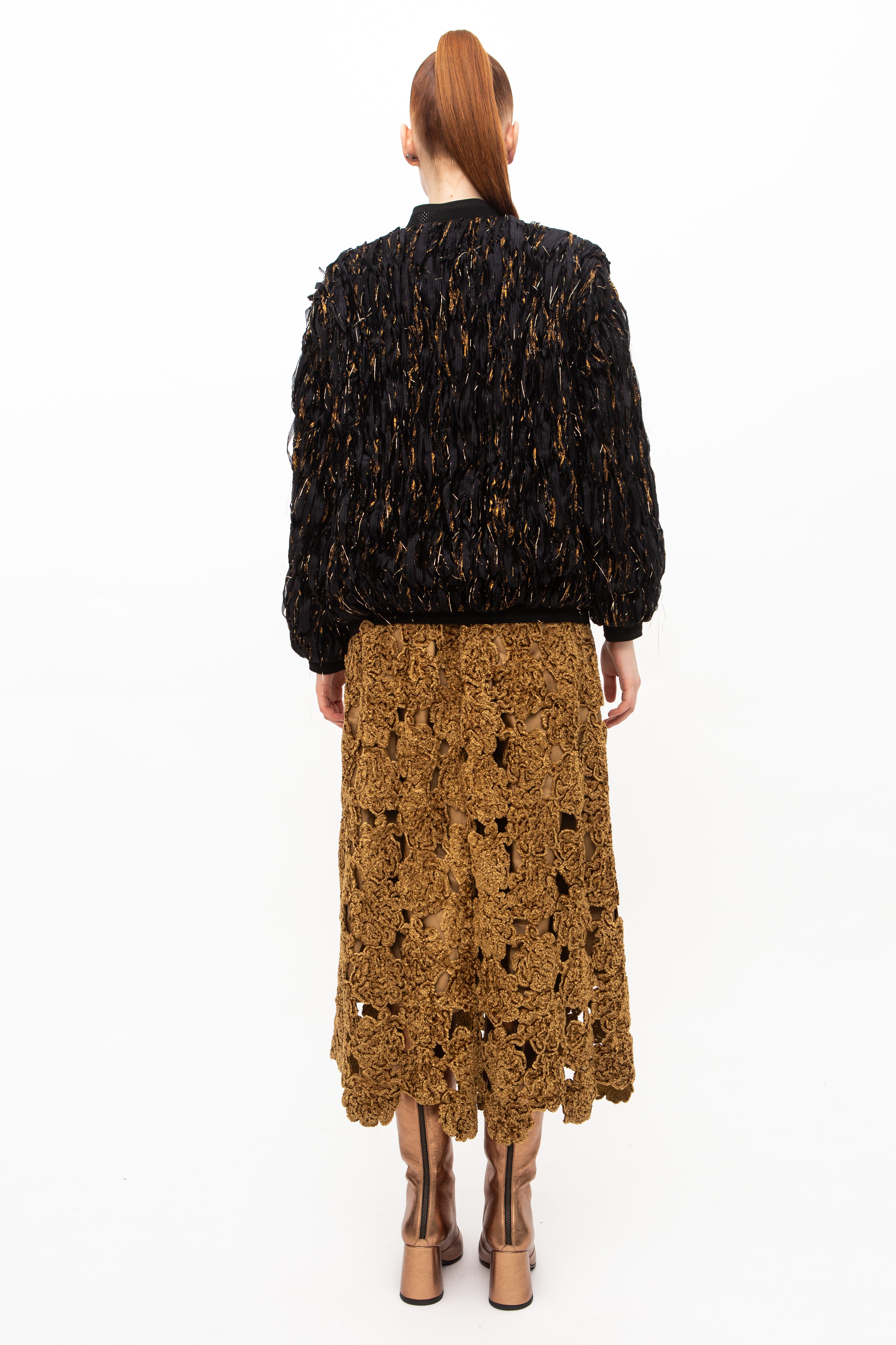 Skirt Embroidery Gold