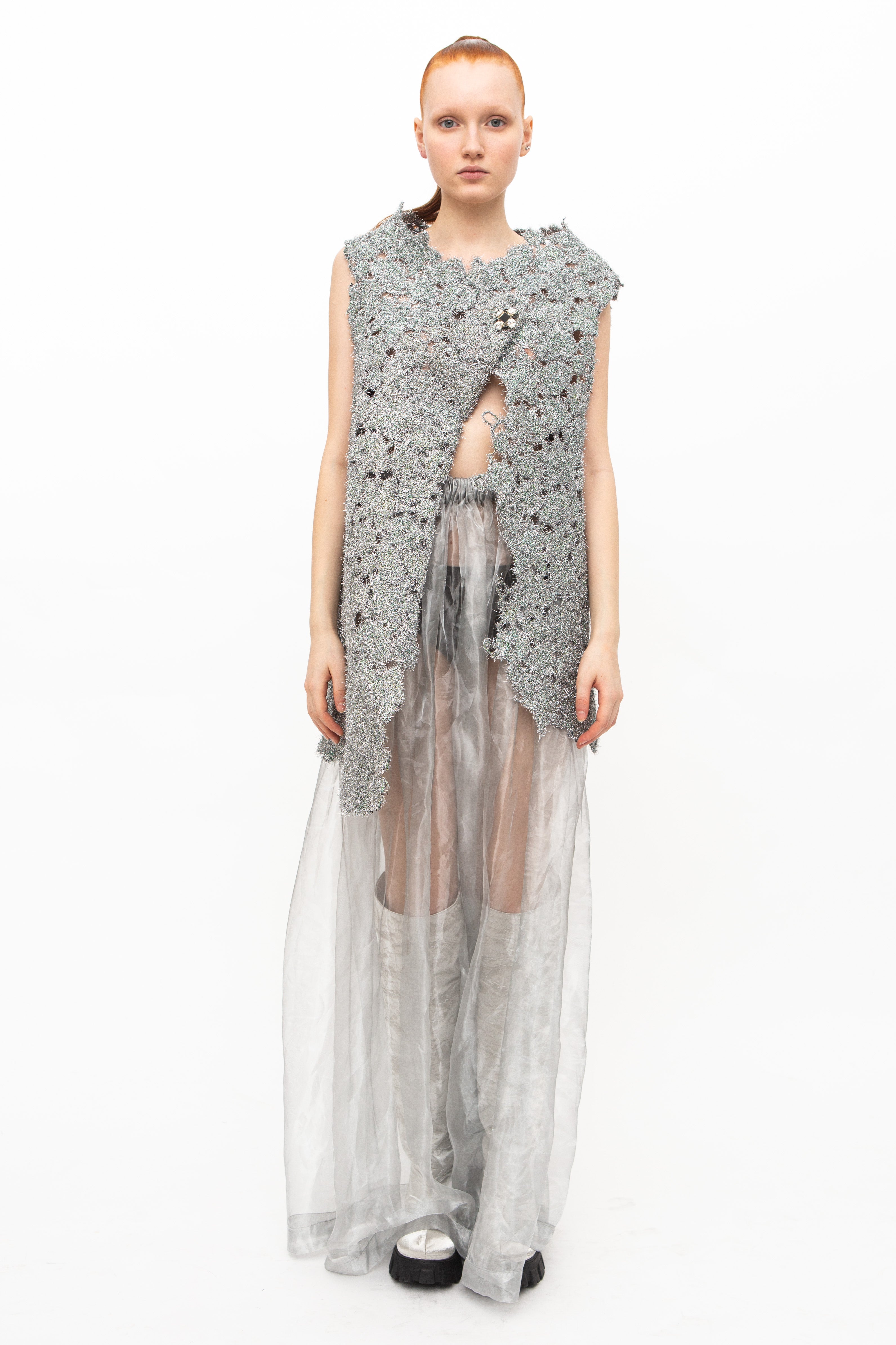 Skirt Transparent Grey Unique