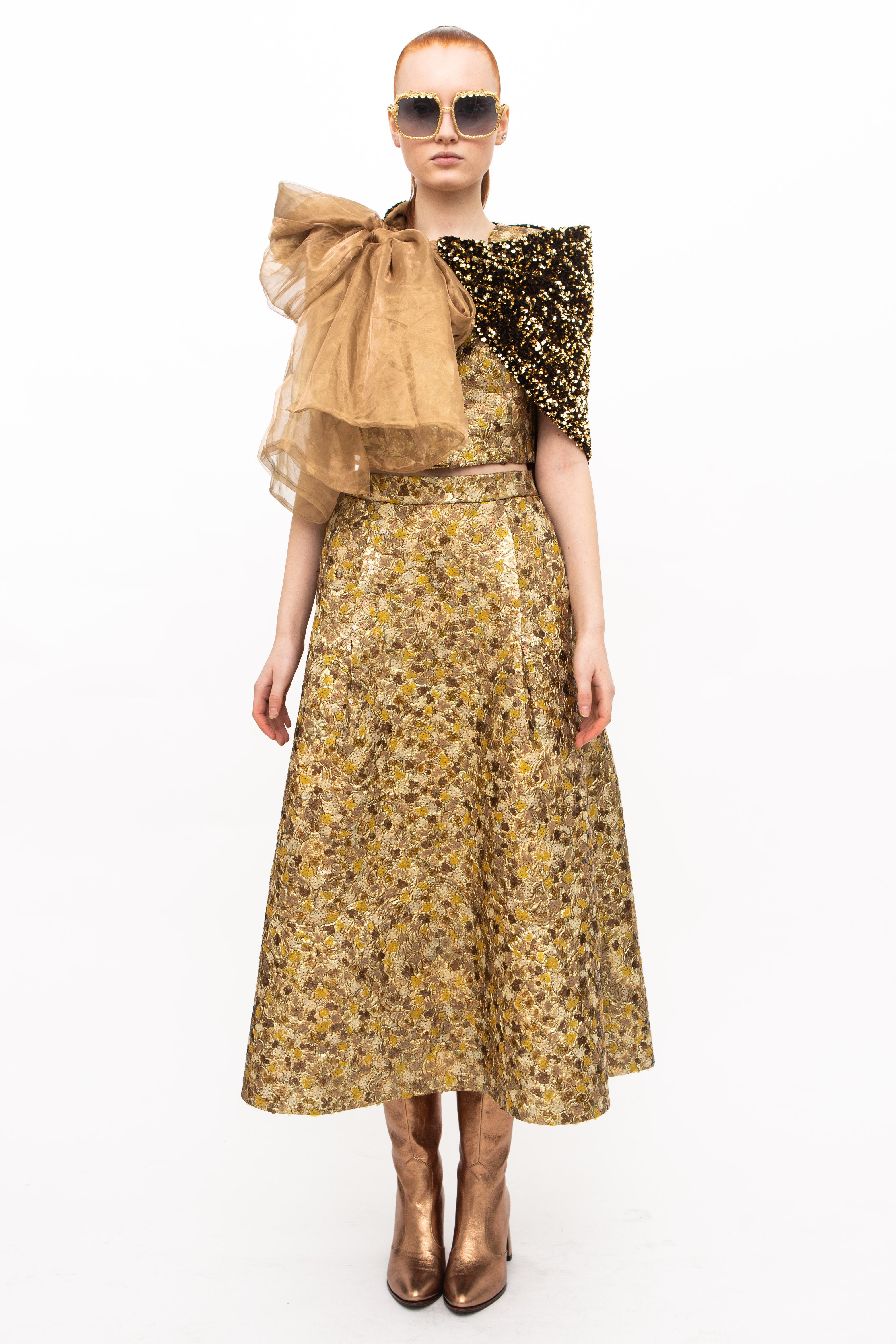 Hood Sequins Gold