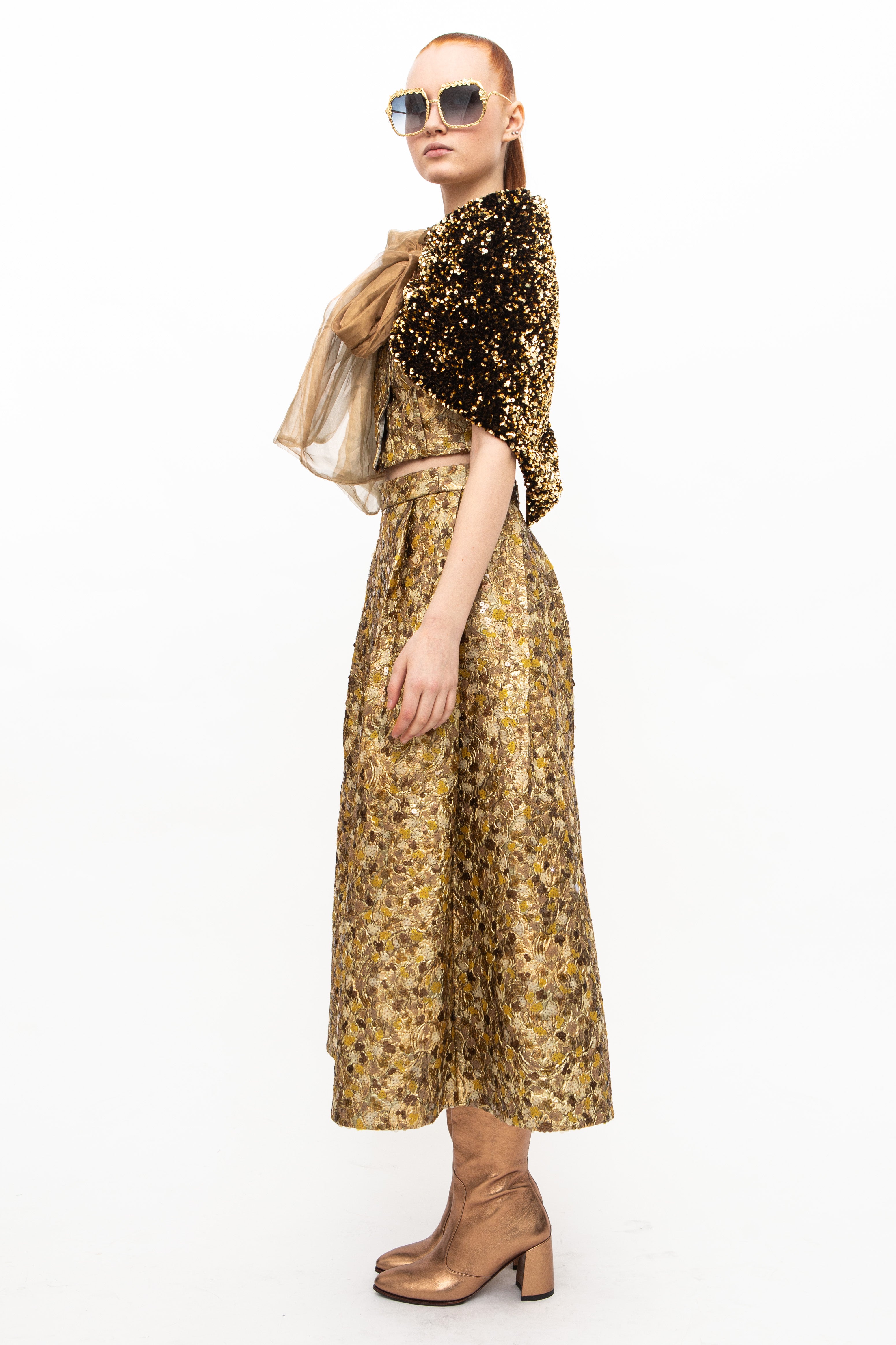 Hood Sequins Gold