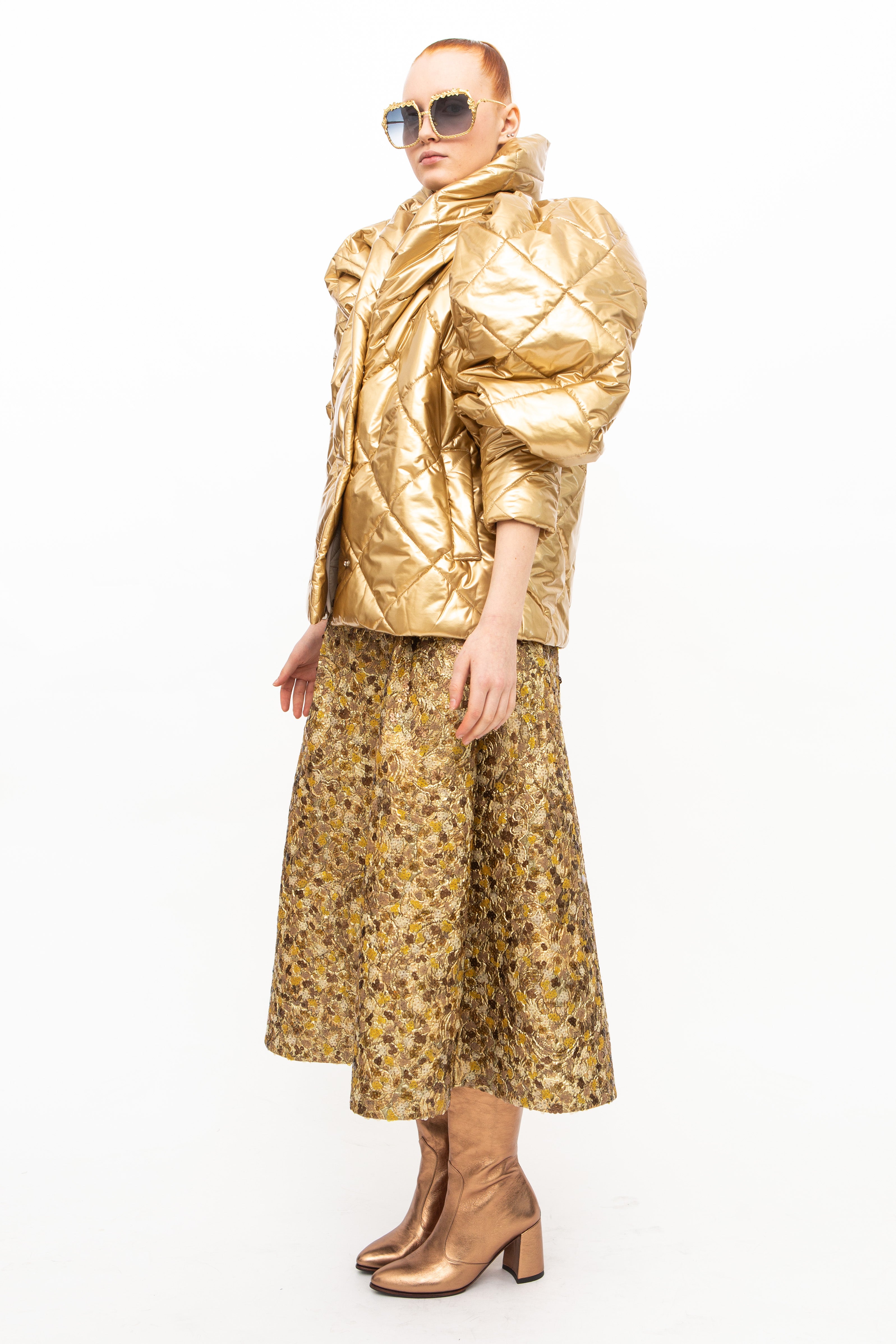Bomber Jacket Gold