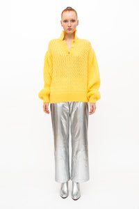Handmade Pullover Yellow
