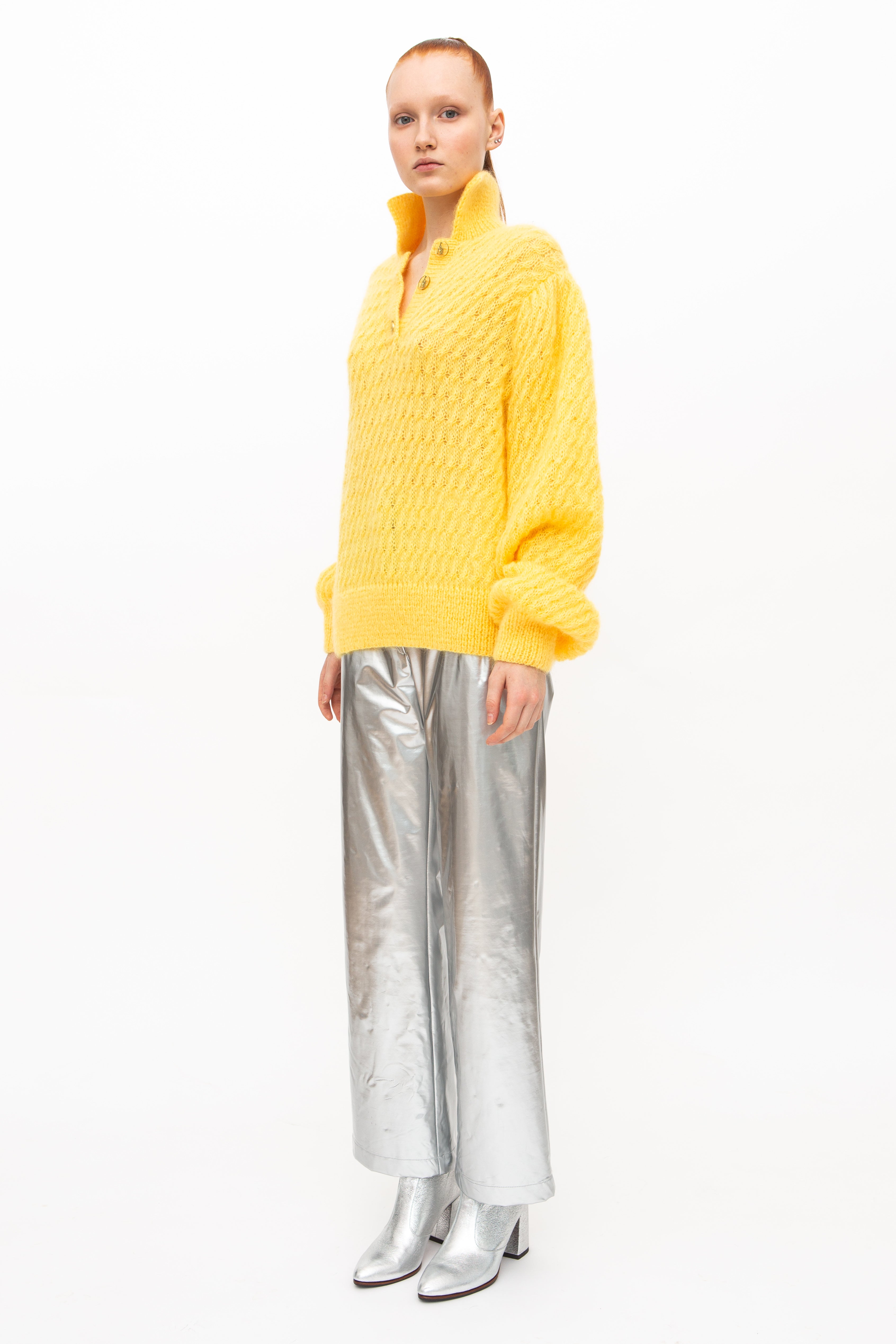 Handmade Pullover Yellow