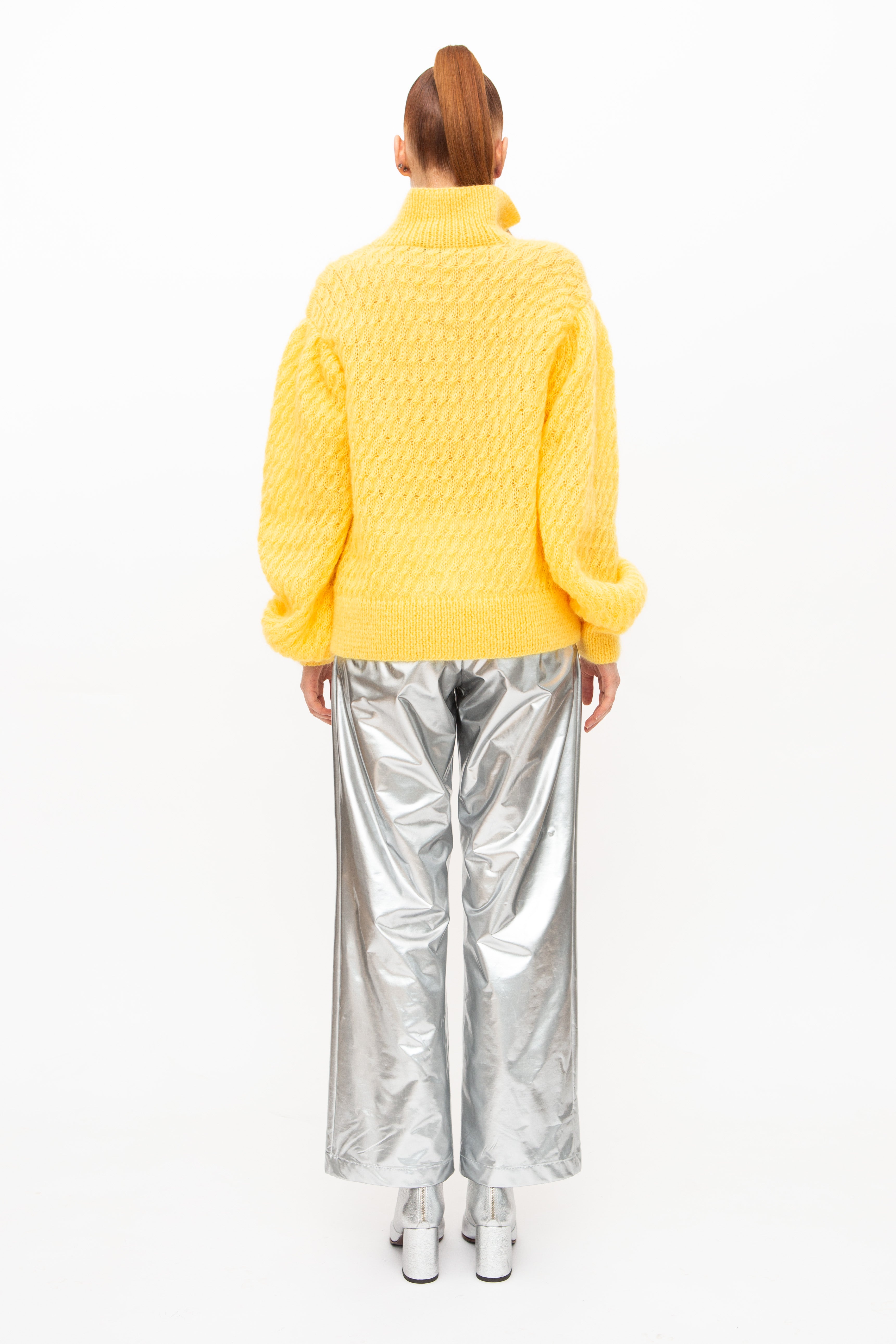 Handmade Pullover Yellow