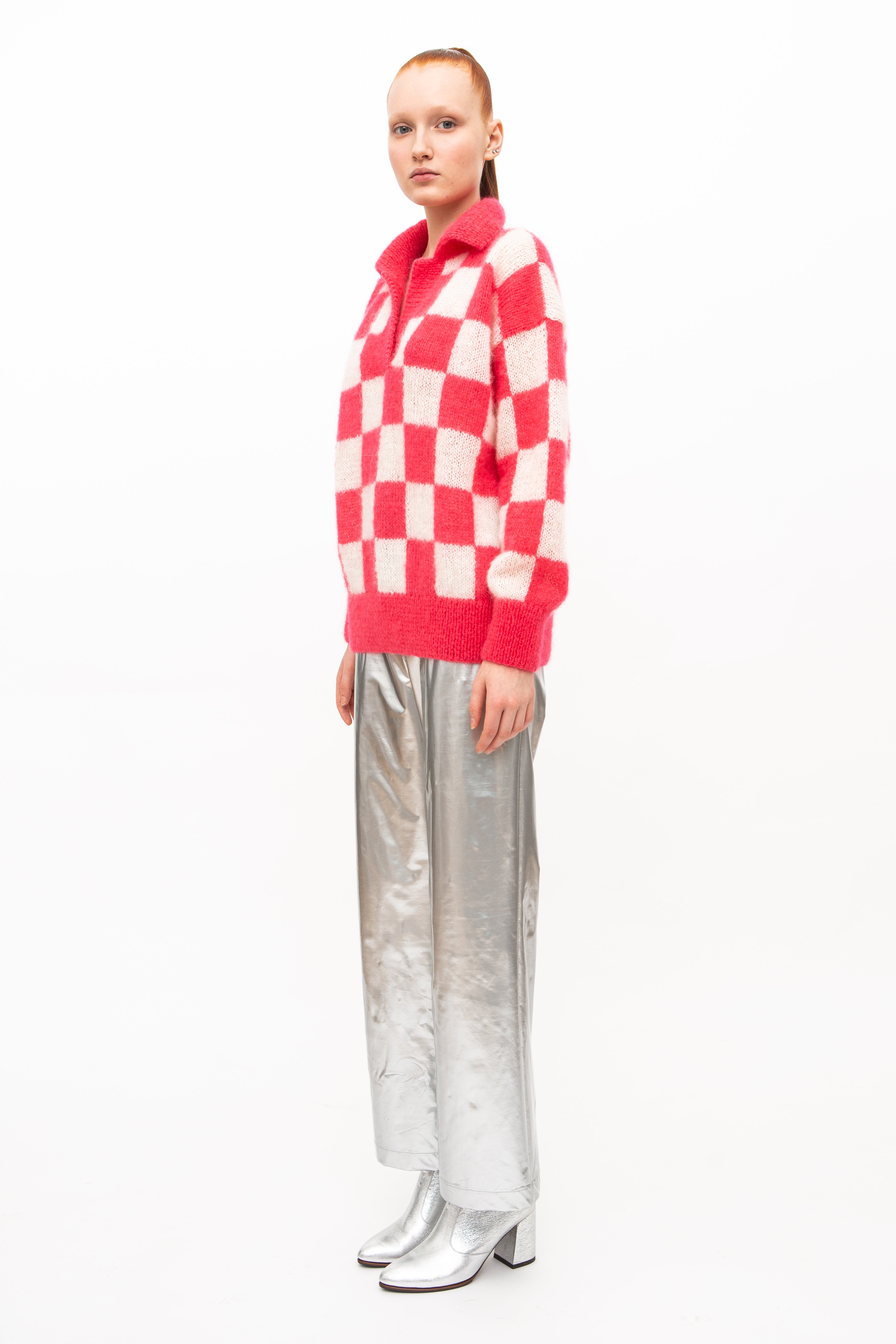 Handmade Pullover Red