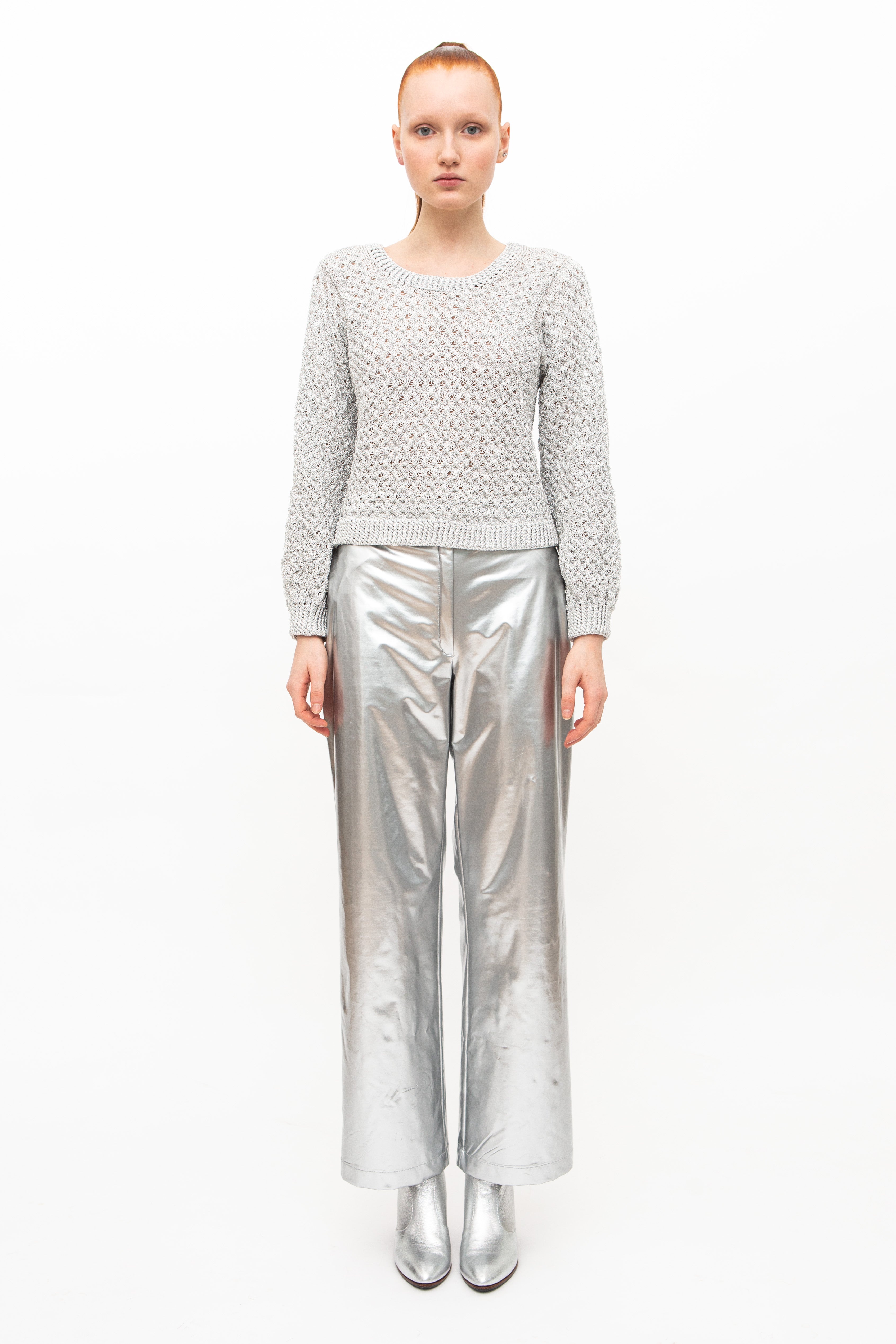 Handmade Pullover Silver