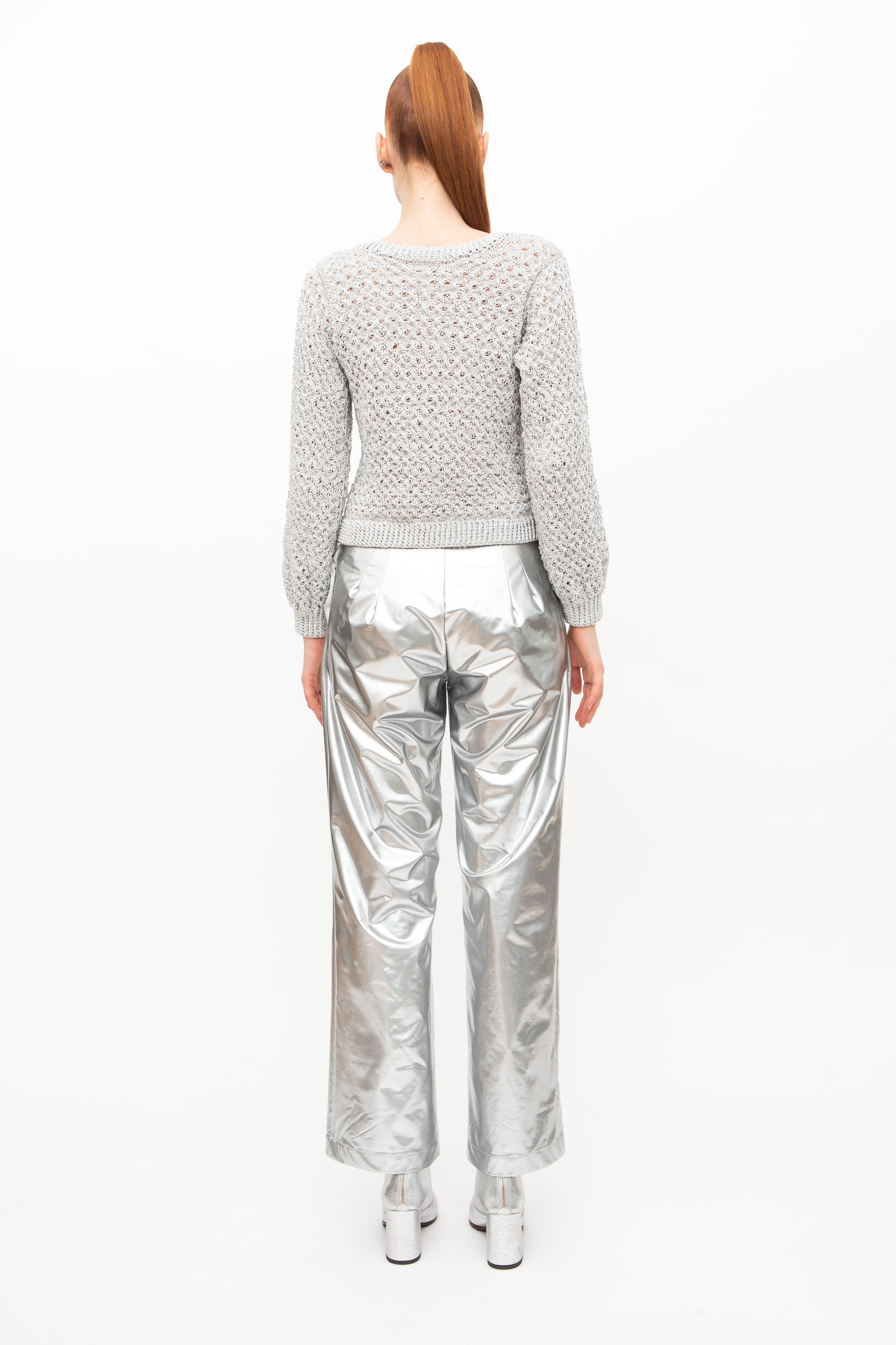 Handmade Pullover Silver