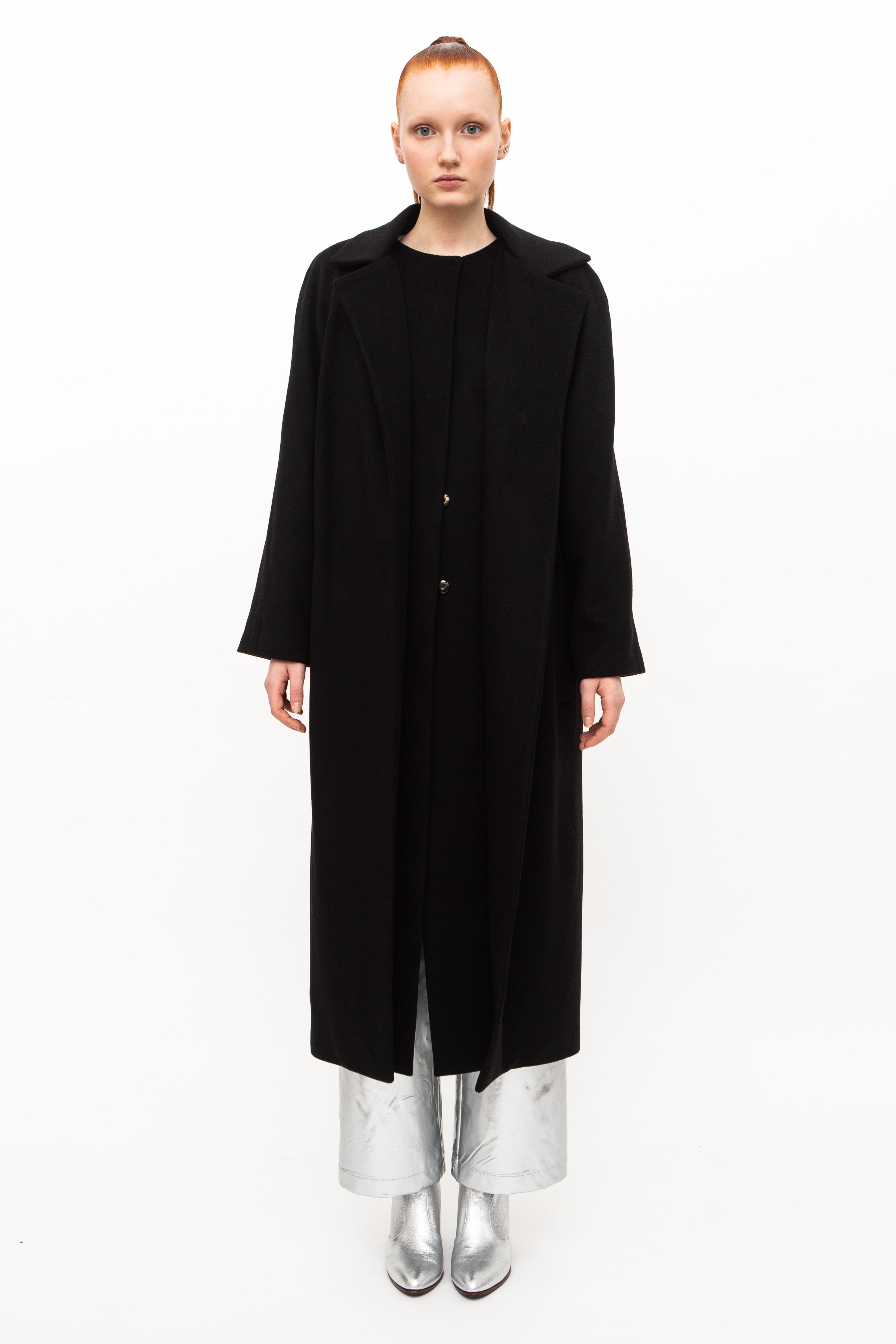 Coat Wool Black