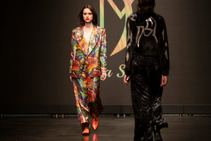 Runway Fashion Show Paris 2023 Suit