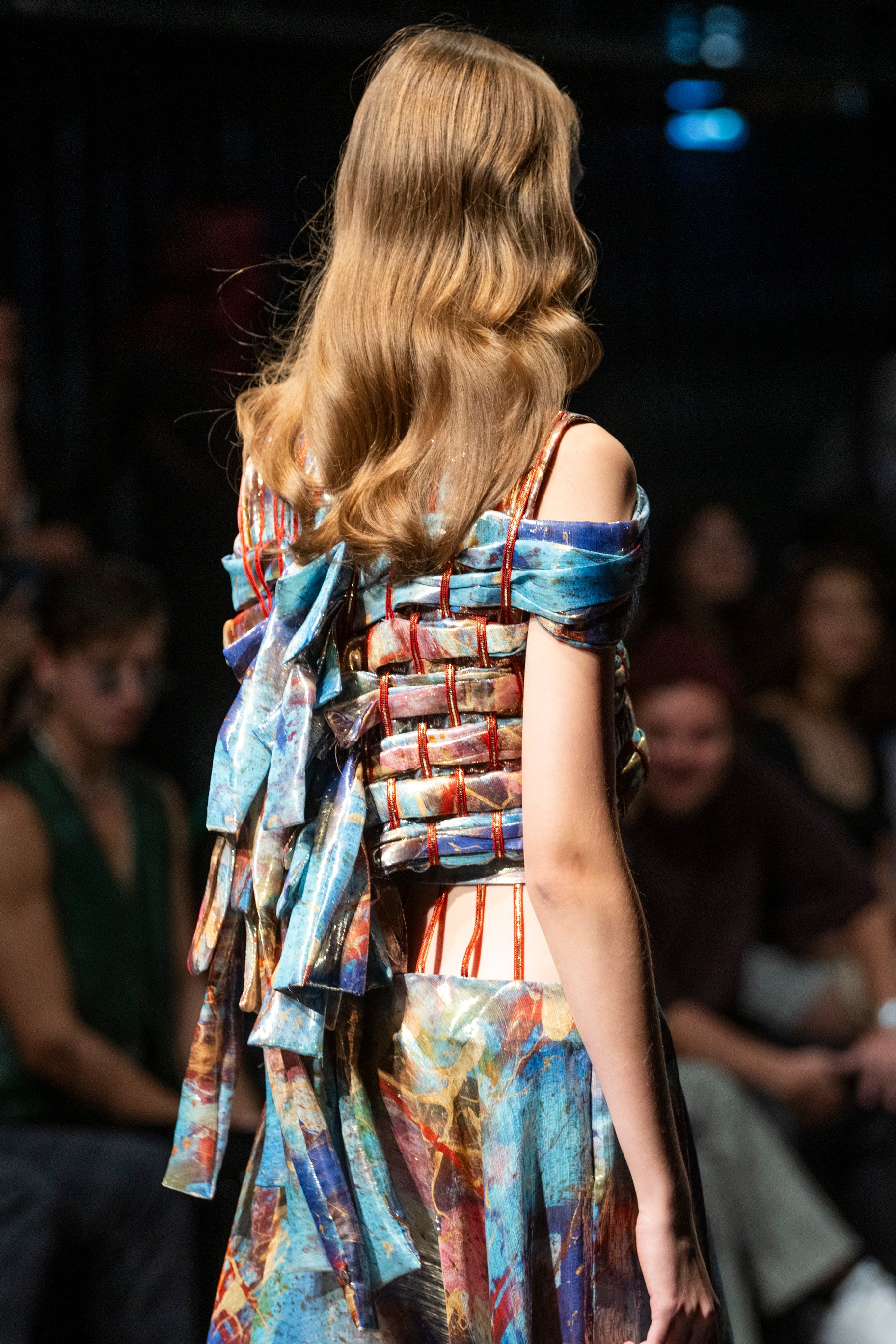 Top and Skirt Silk Runway Paris