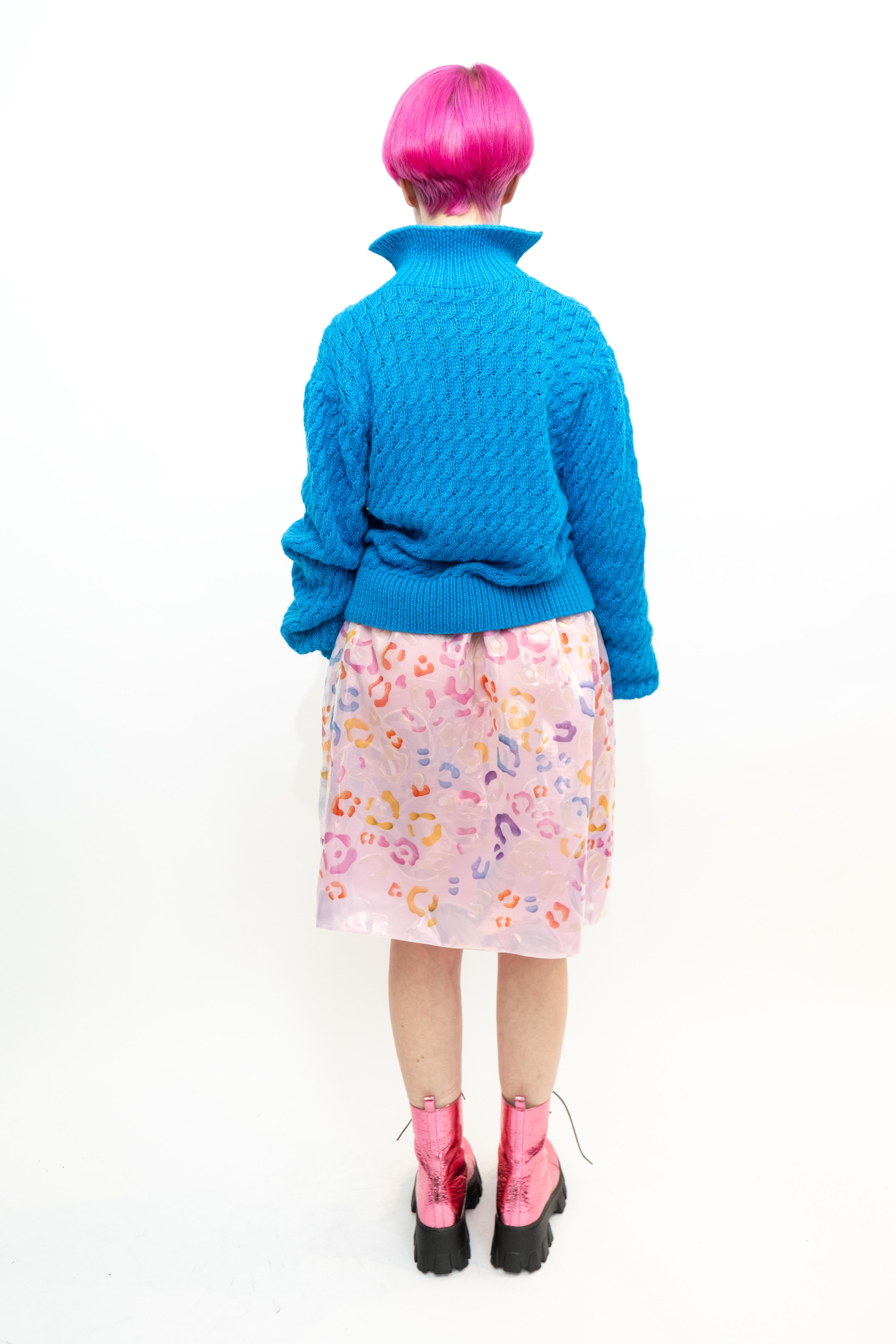 Handmade Pullover Blue