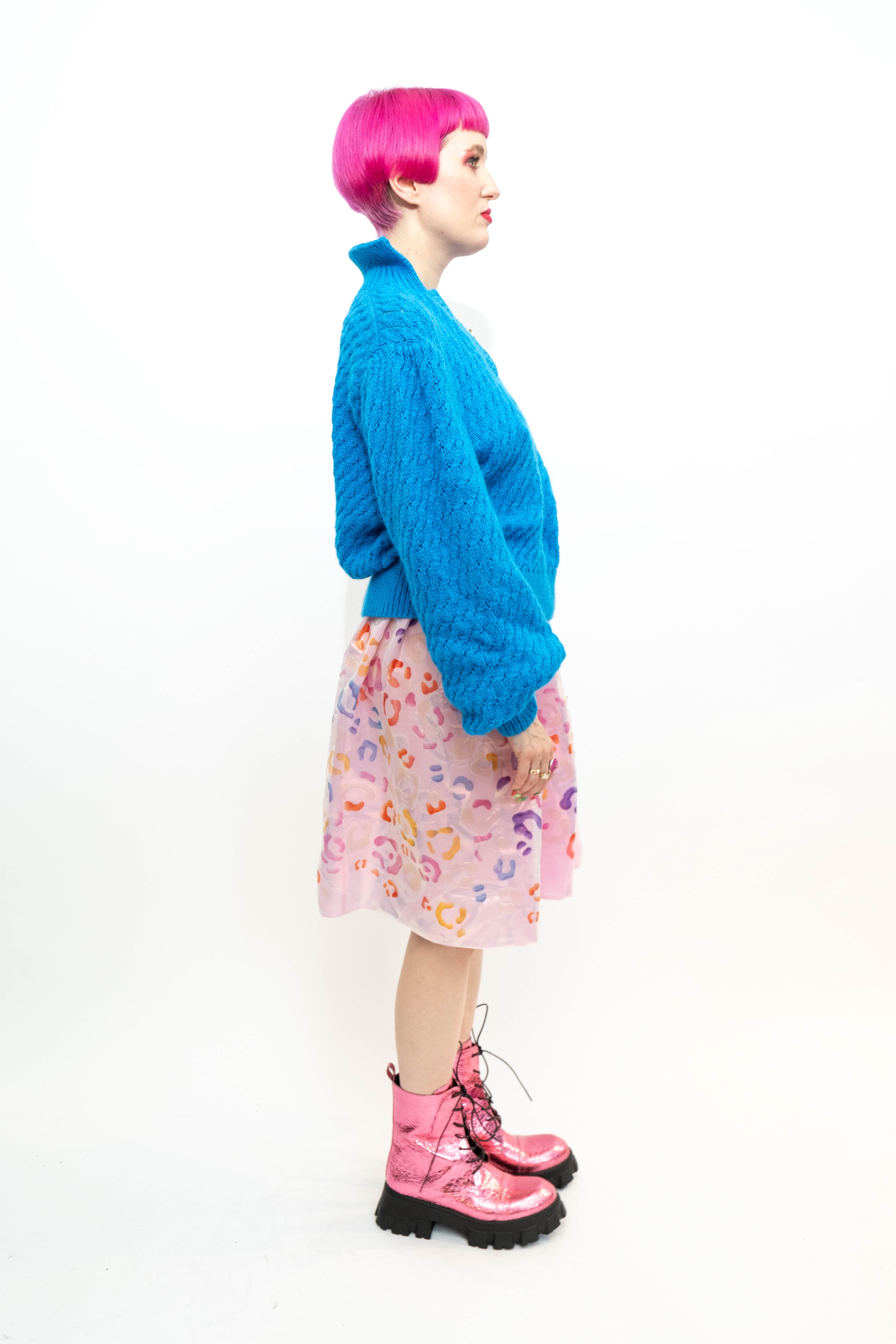 Handmade Pullover Blue