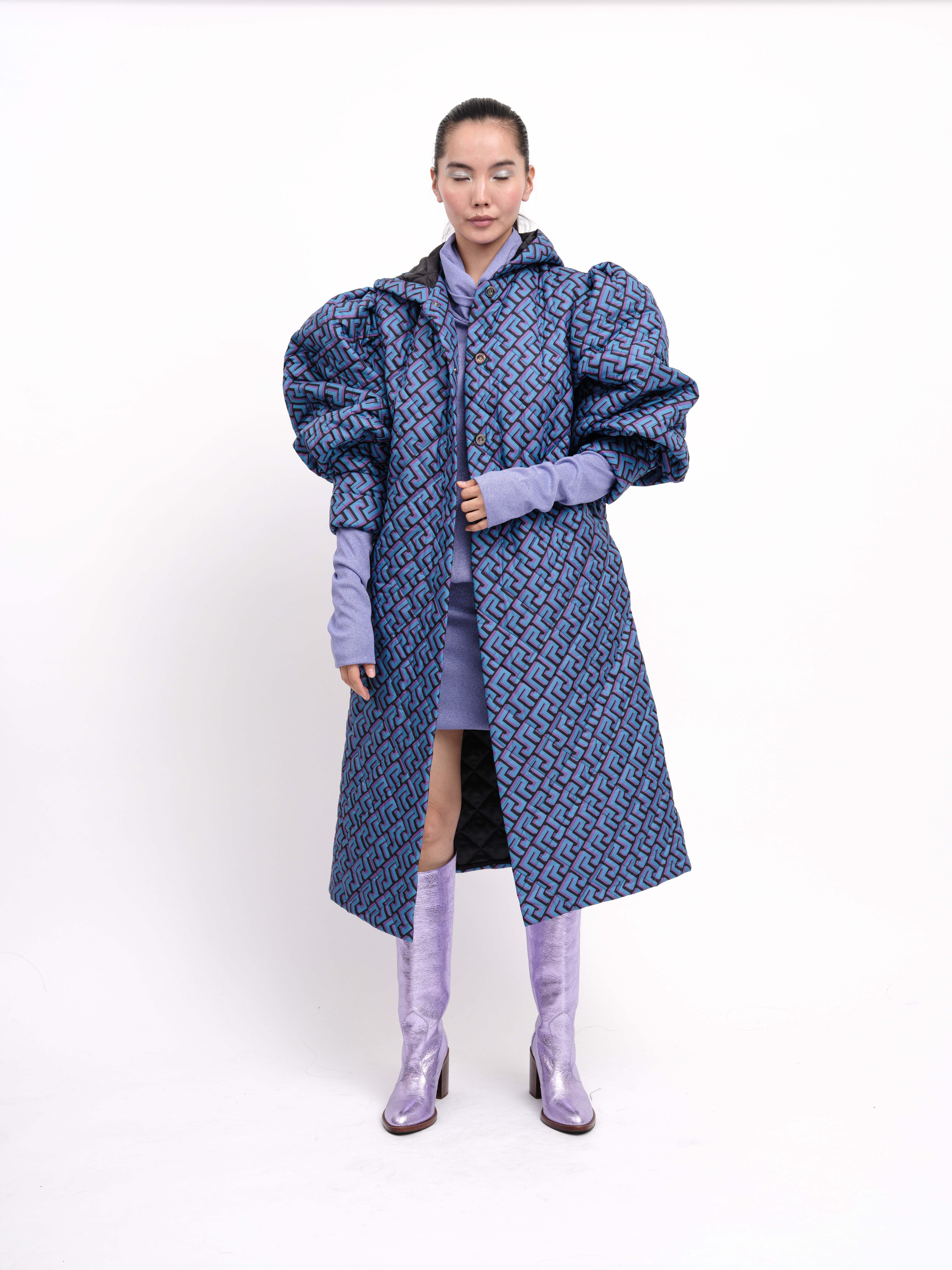 Coat Blue Oversize