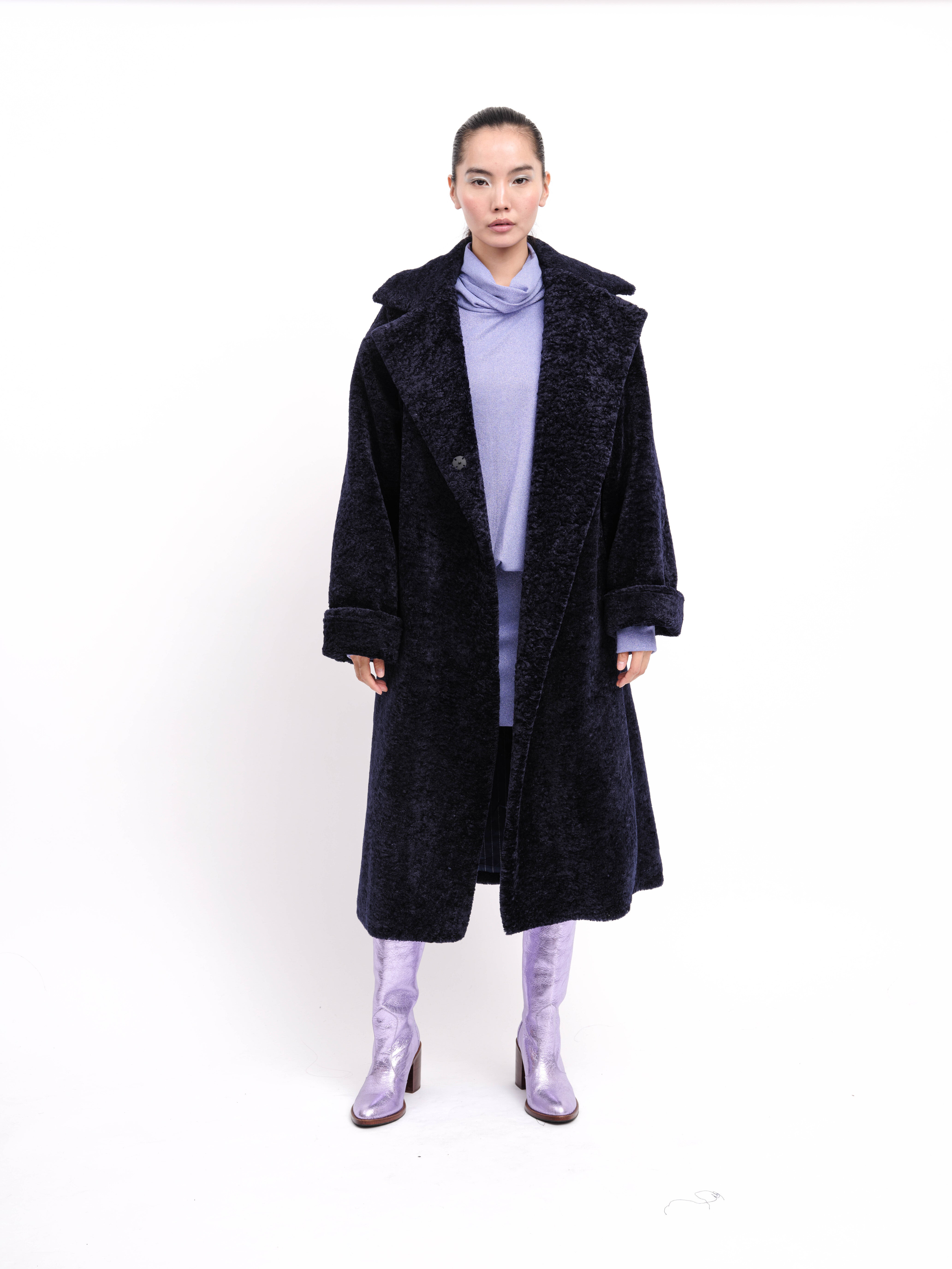 Coat Dark Blue