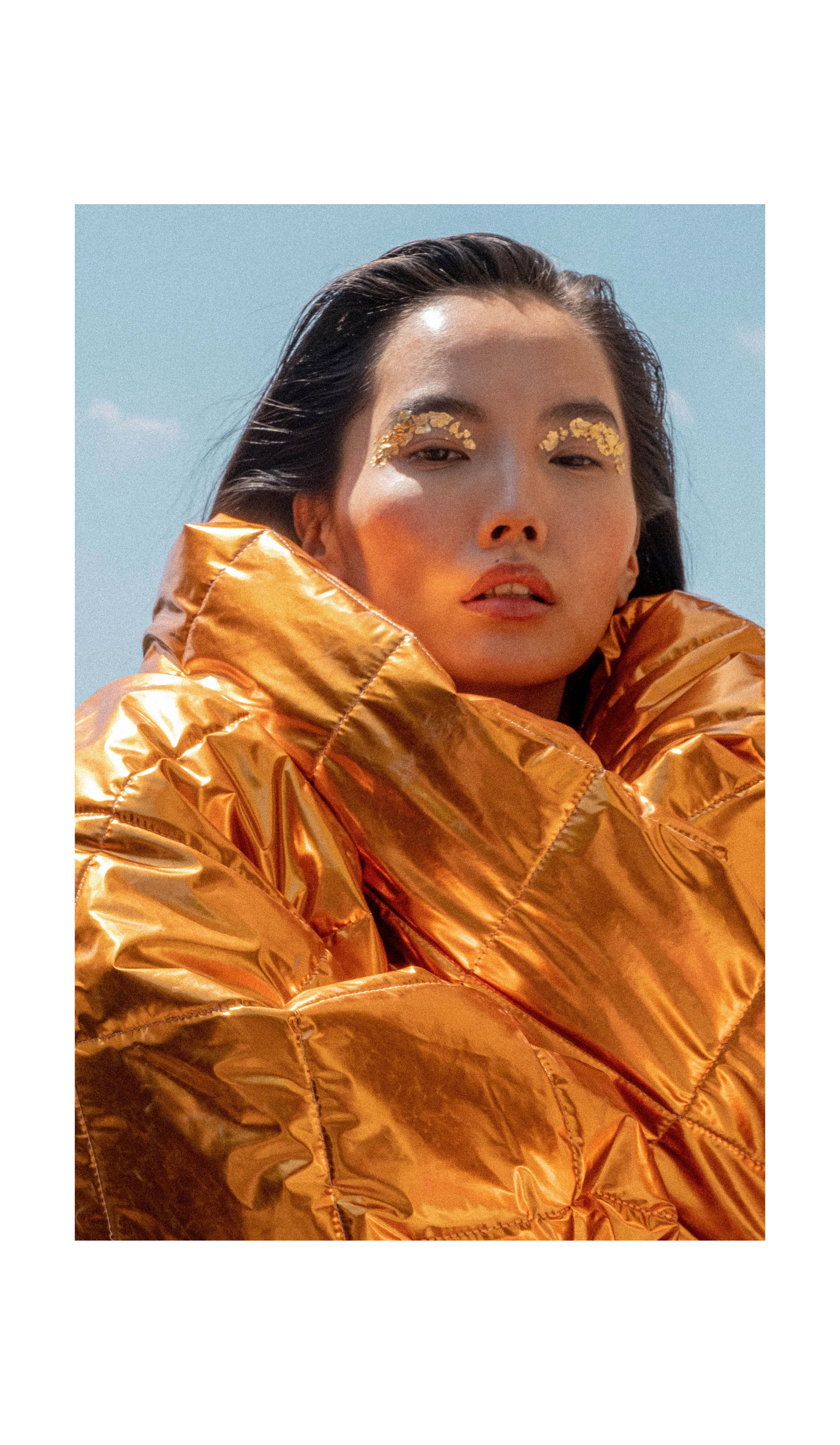 Coat Radiant Gold Elegance