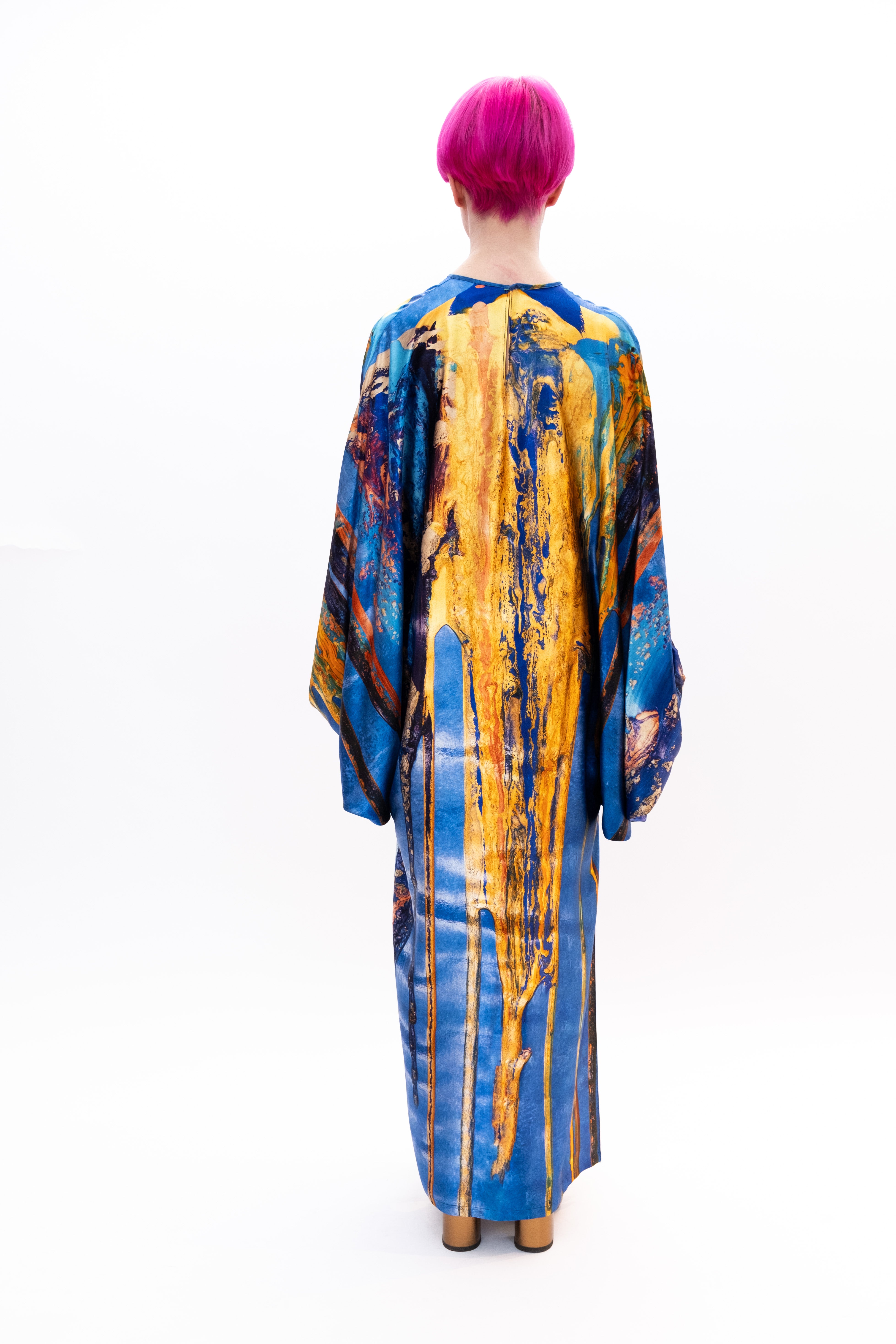 Dress Silk Ethereal Embrace Runway Paris