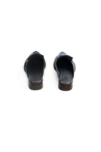 Handmade Mules Blue