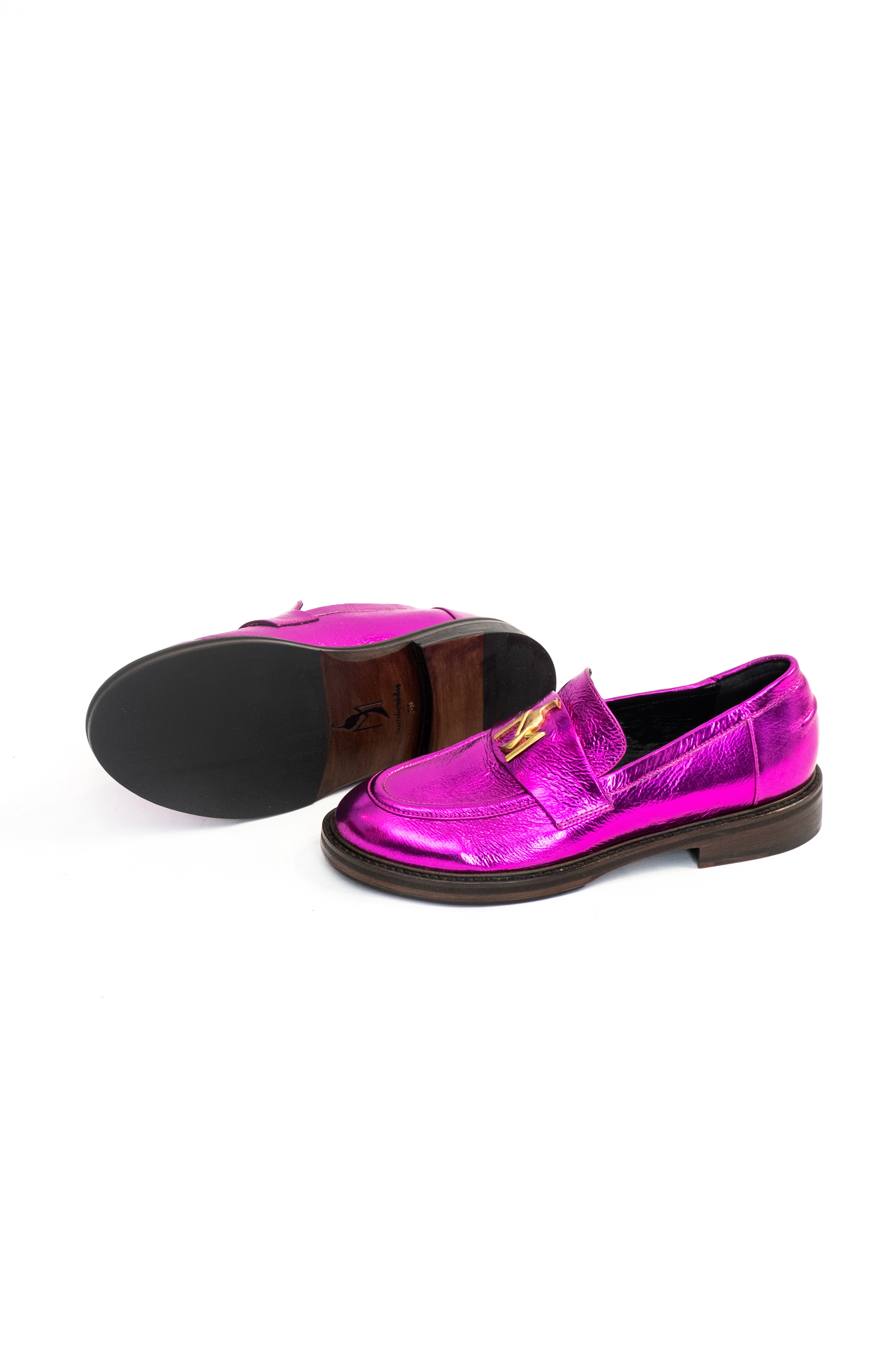 Handmade Slippers Fuchsia Logo
