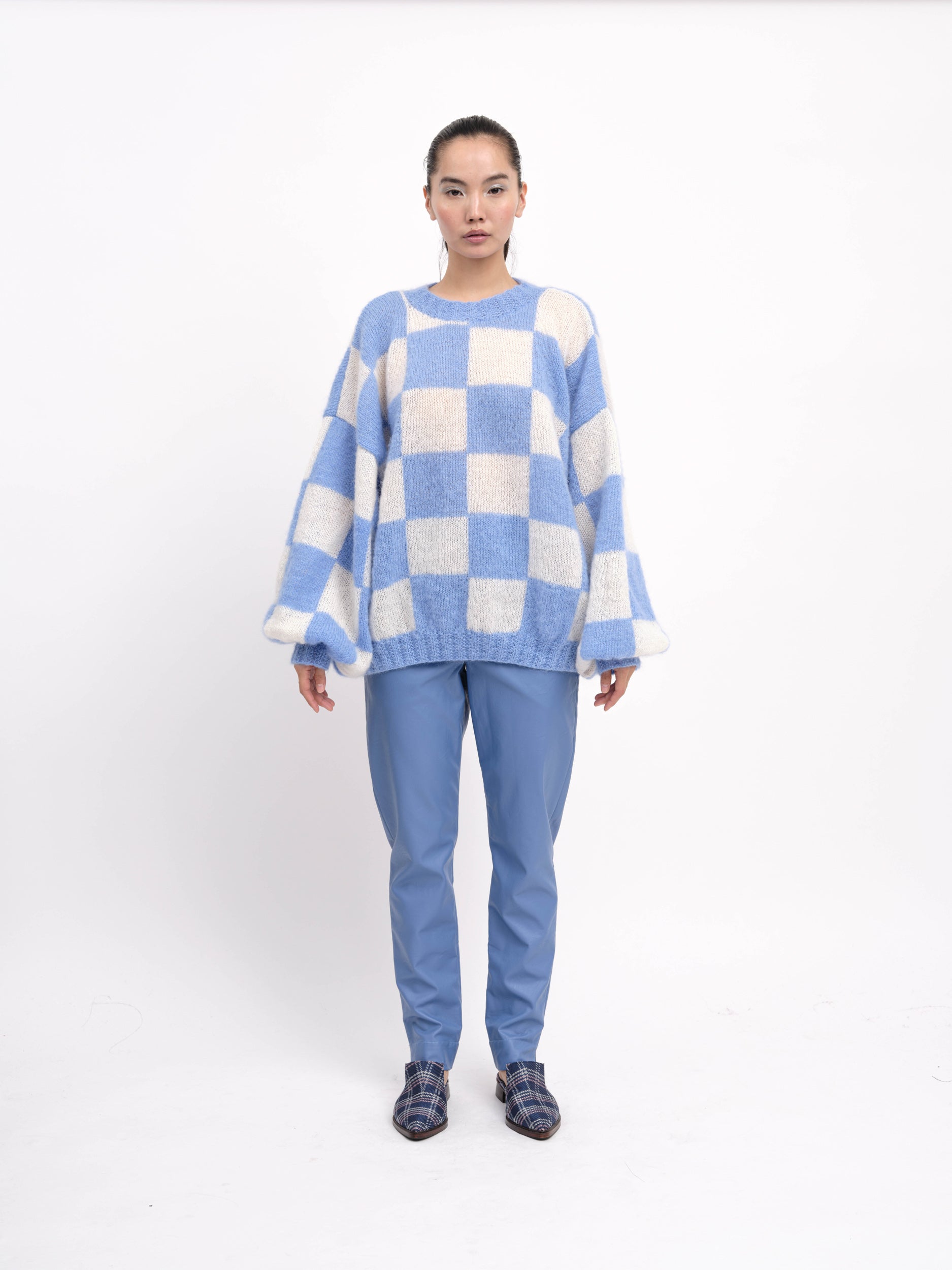 Handmade Pullover Blue