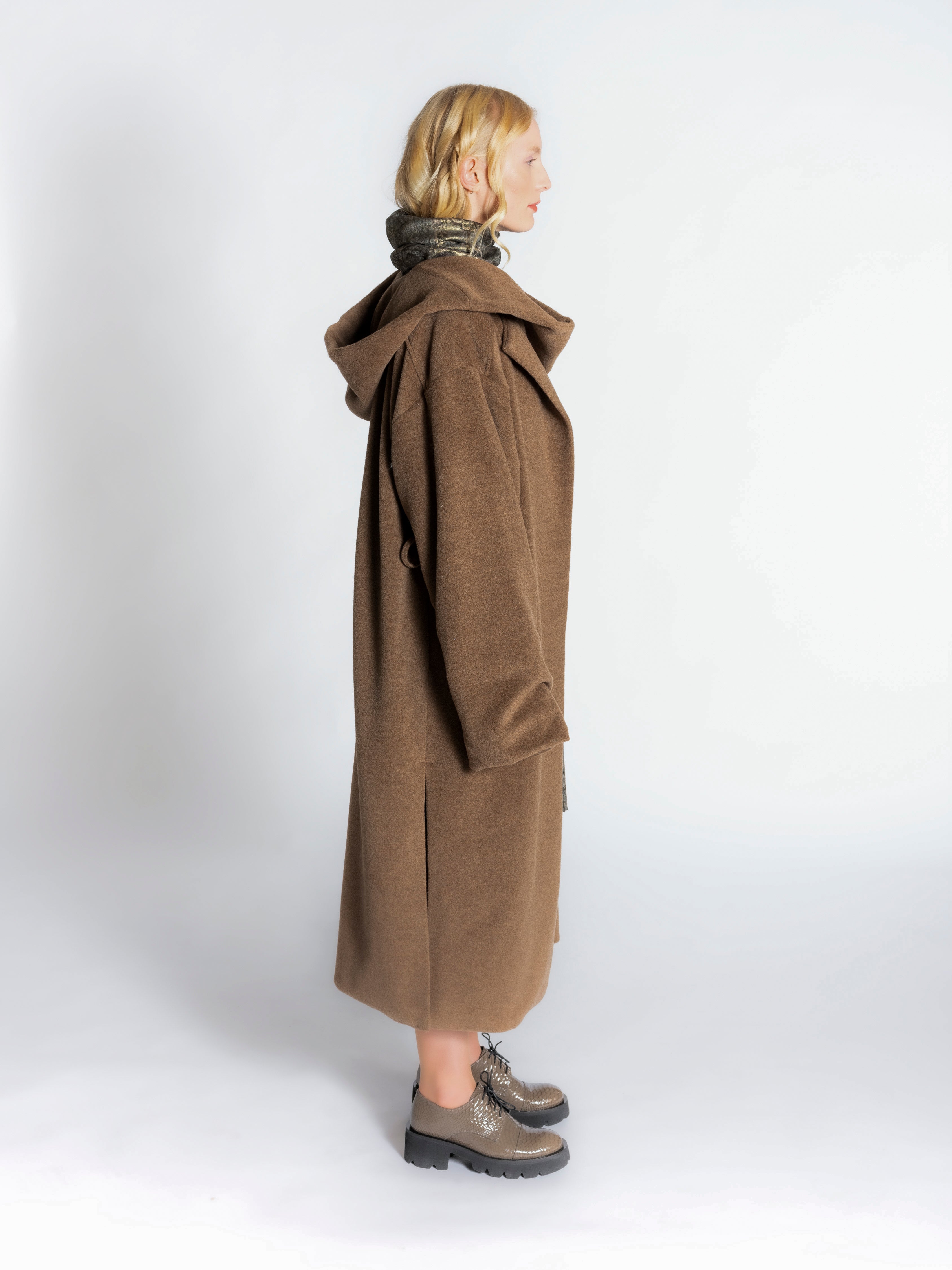Coat Wool Brown