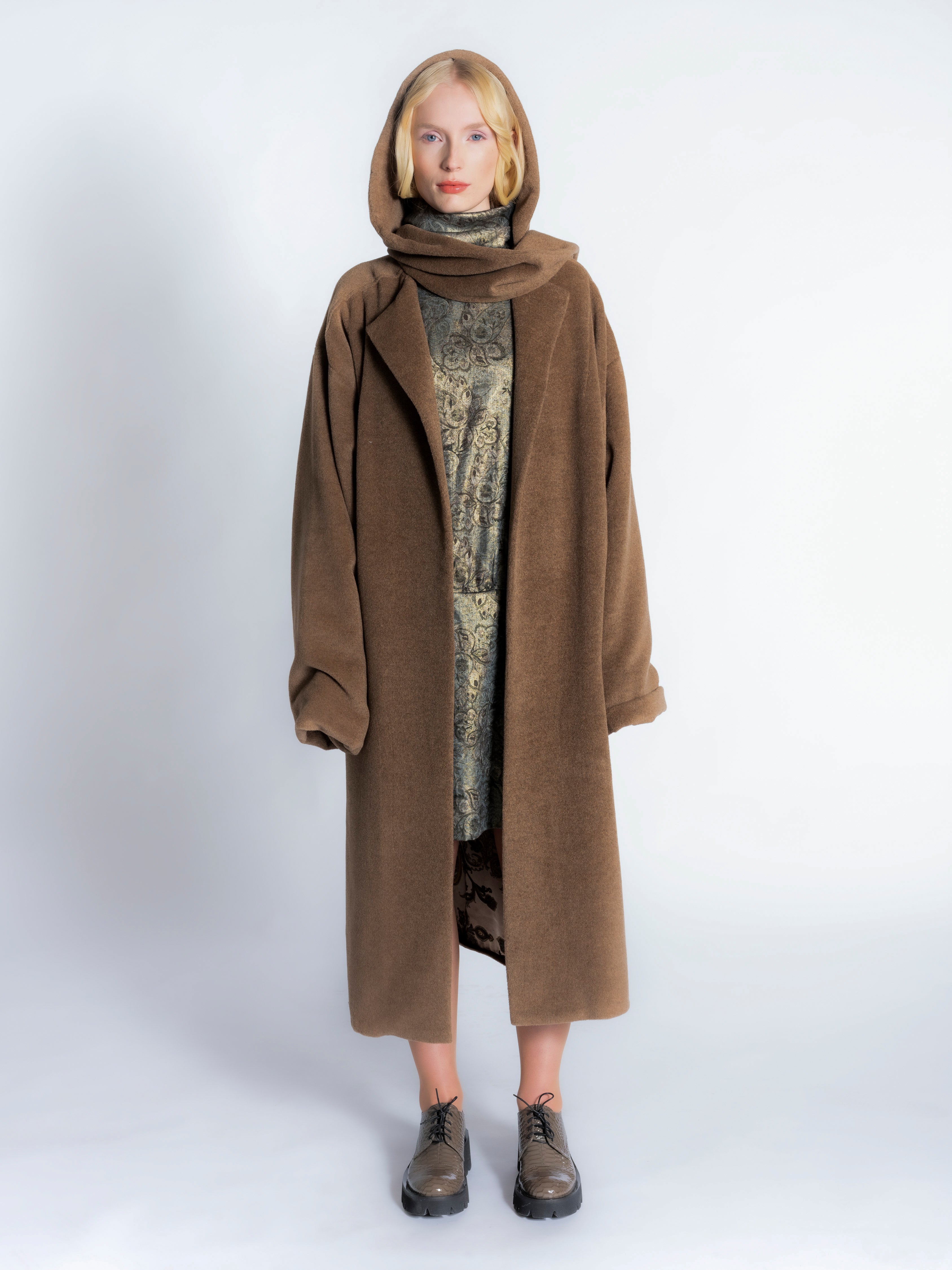 Coat Wool Brown
