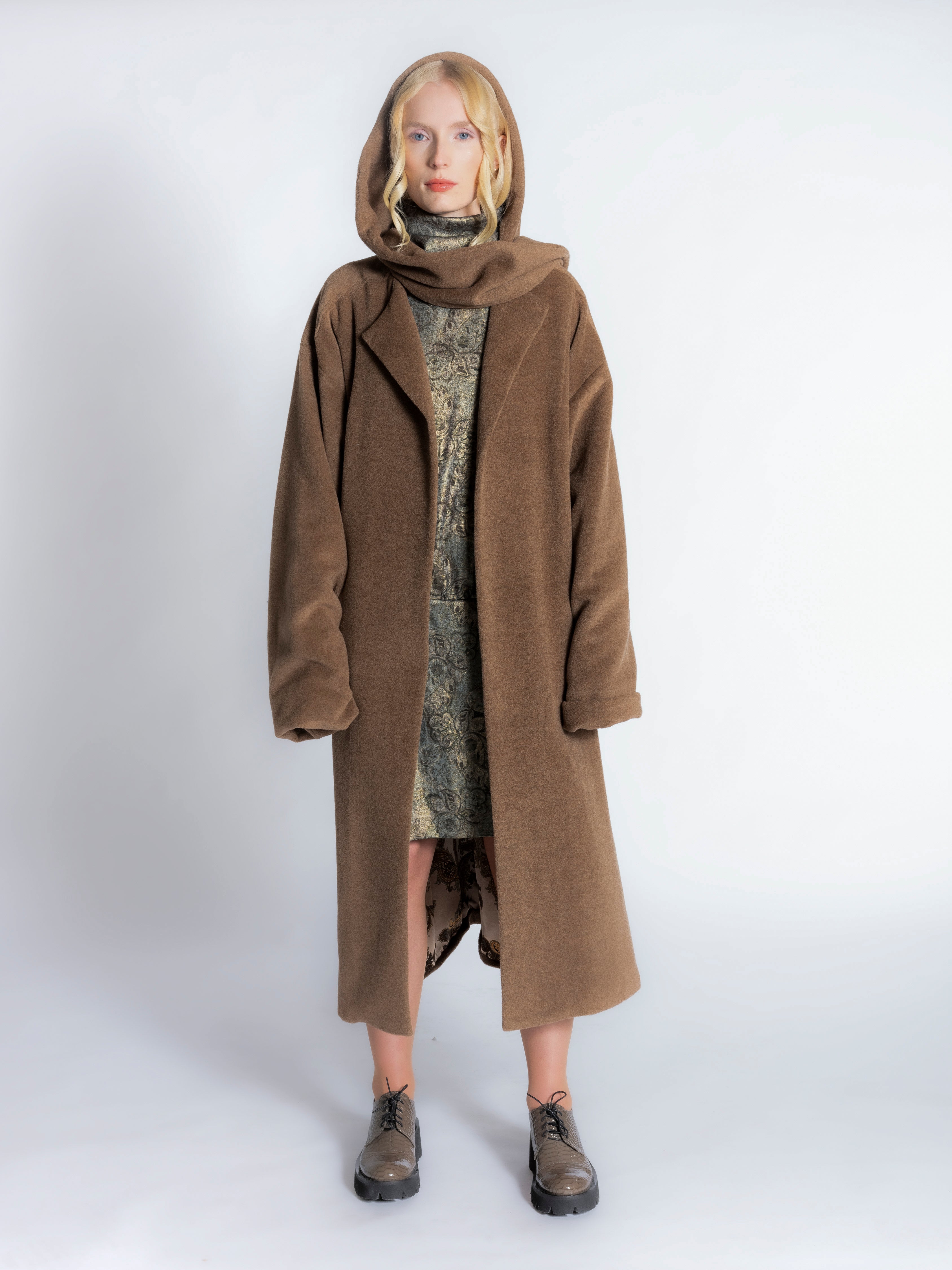 Coat Wool Brown