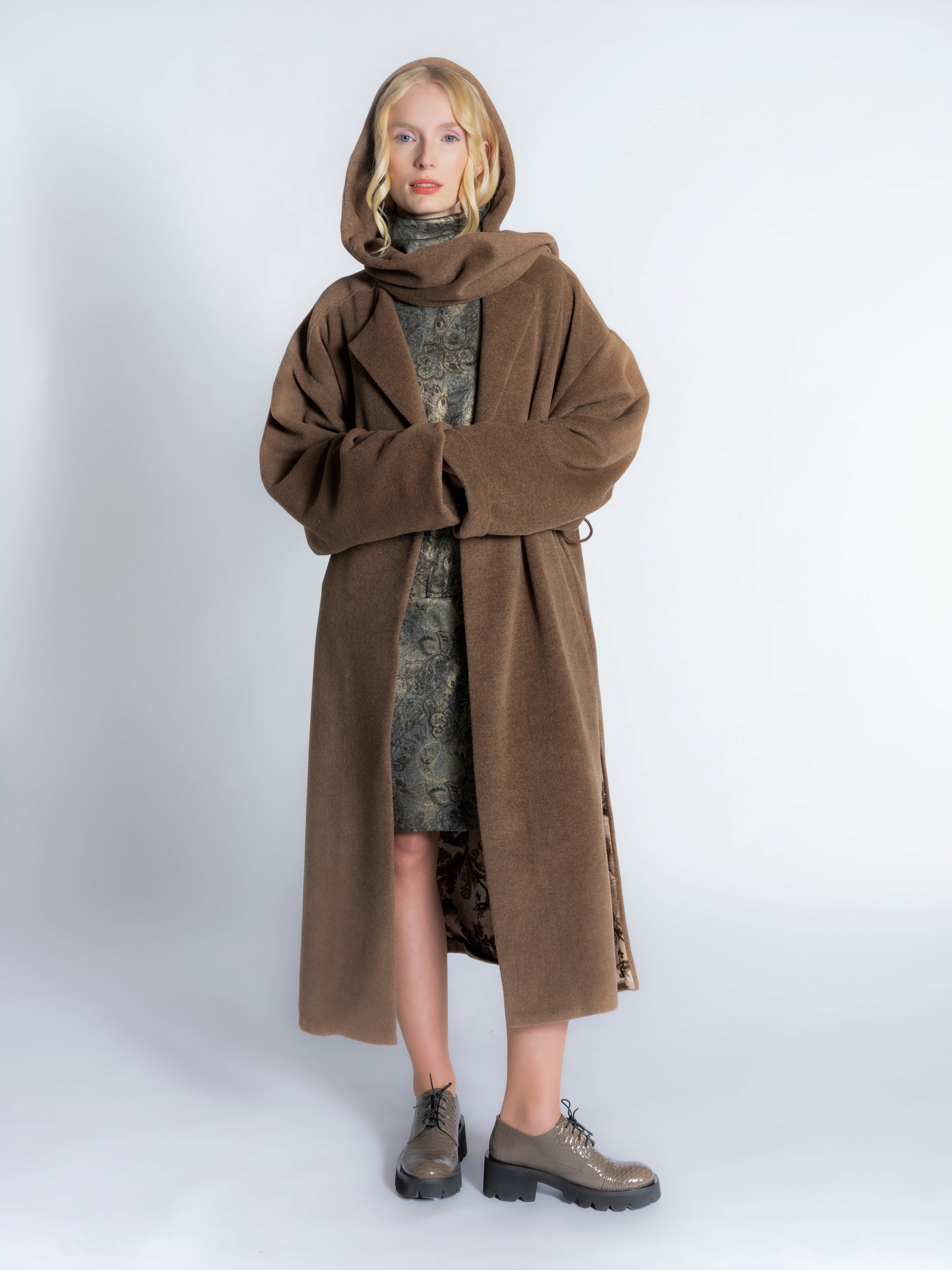 Coat Wool Brown