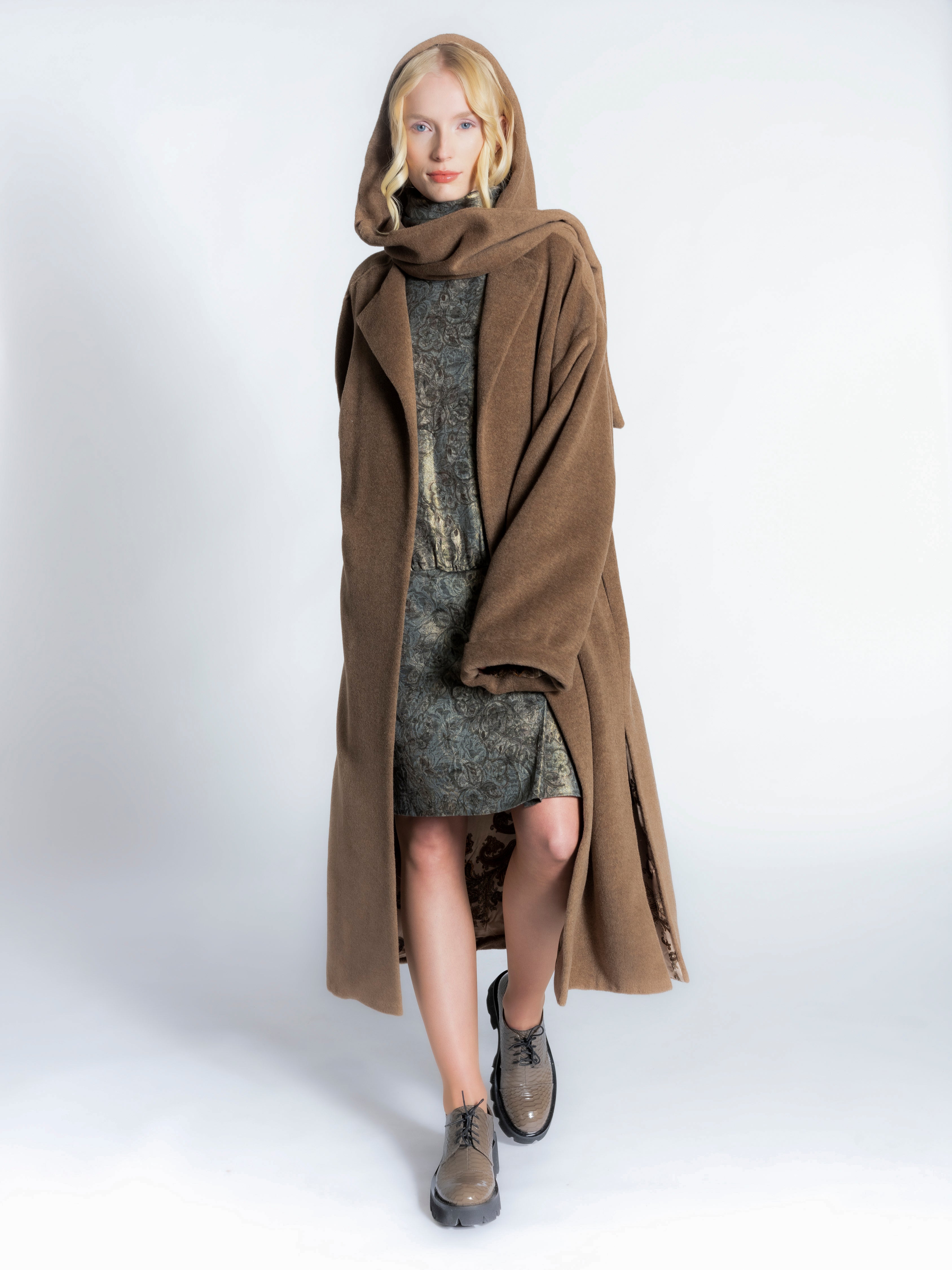 Coat Wool Brown