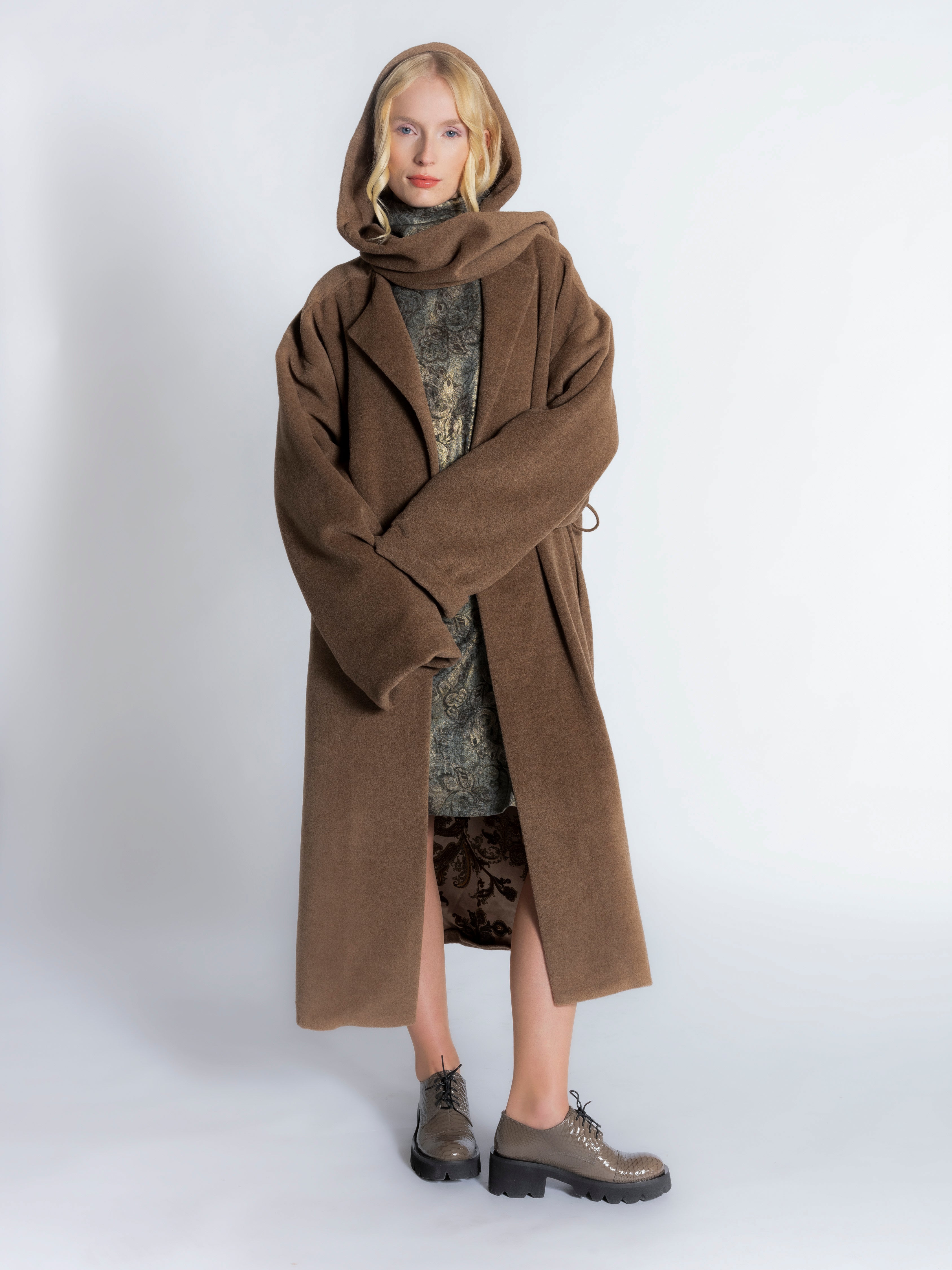 Coat Wool Brown