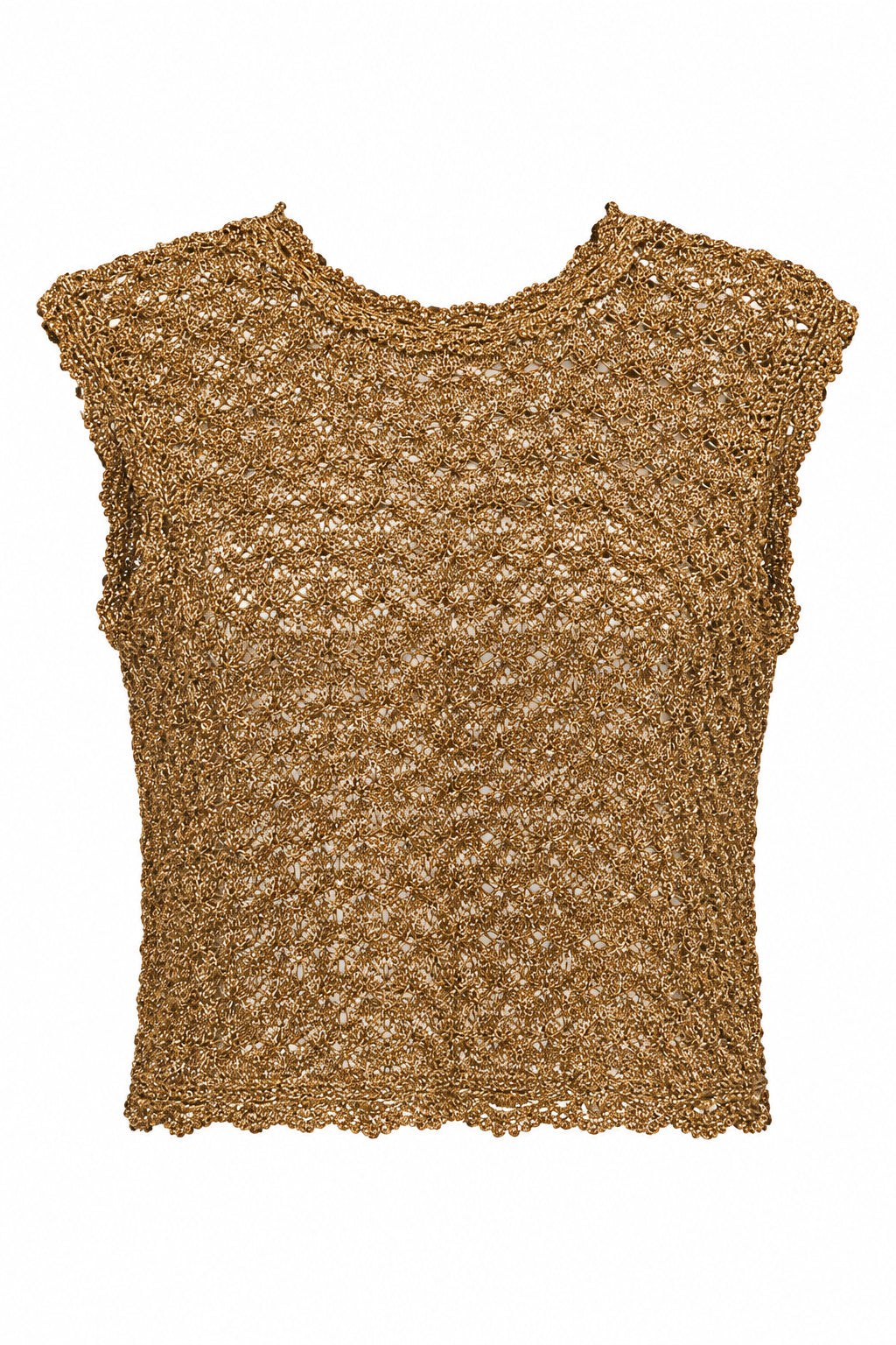 Maya Seyferth Handmade Top Gold