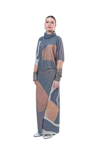 Dress Grapfic Printed Lurex