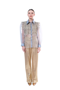 Blouse Embroidery Transparent