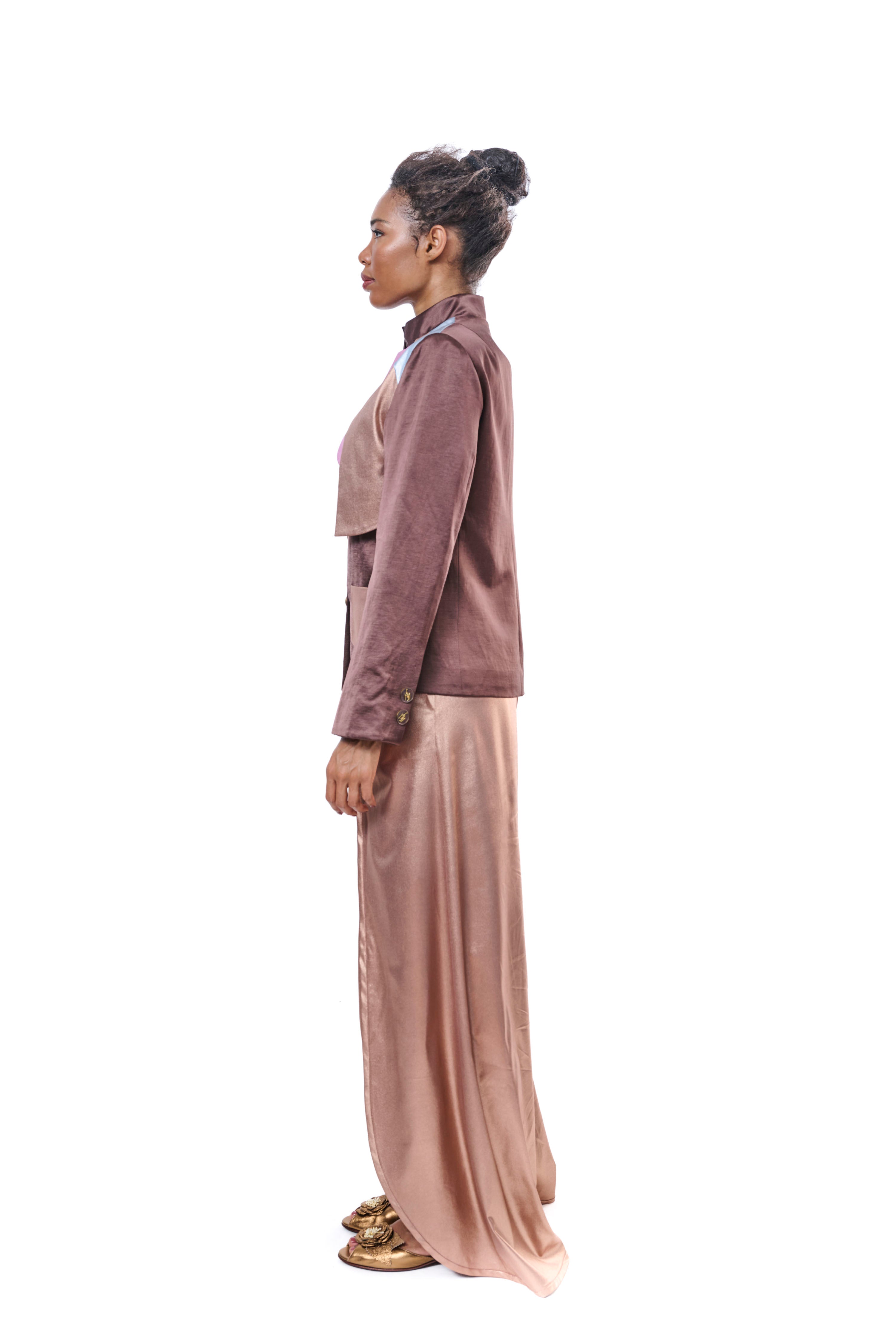 Pants Bronze Wide Leg