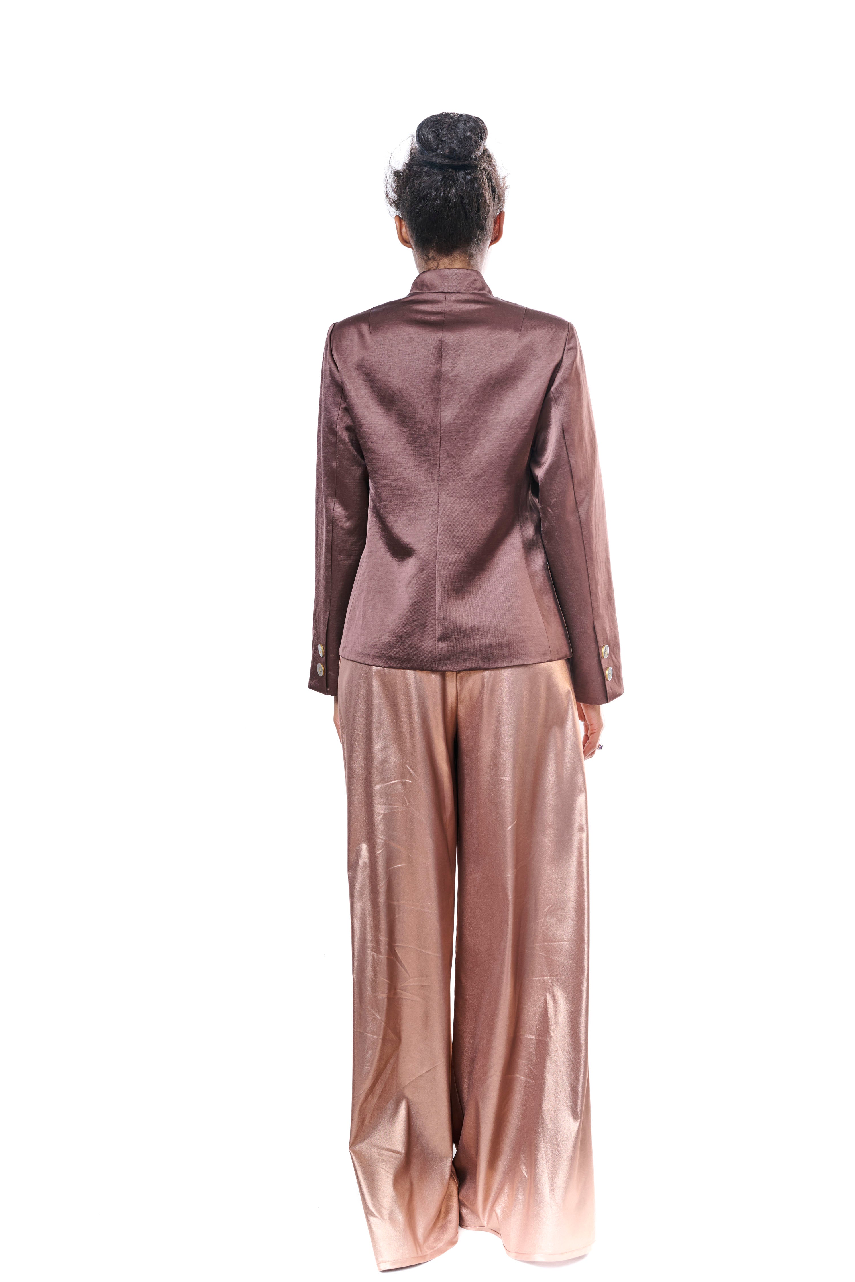 Pants Bronze Wide Leg