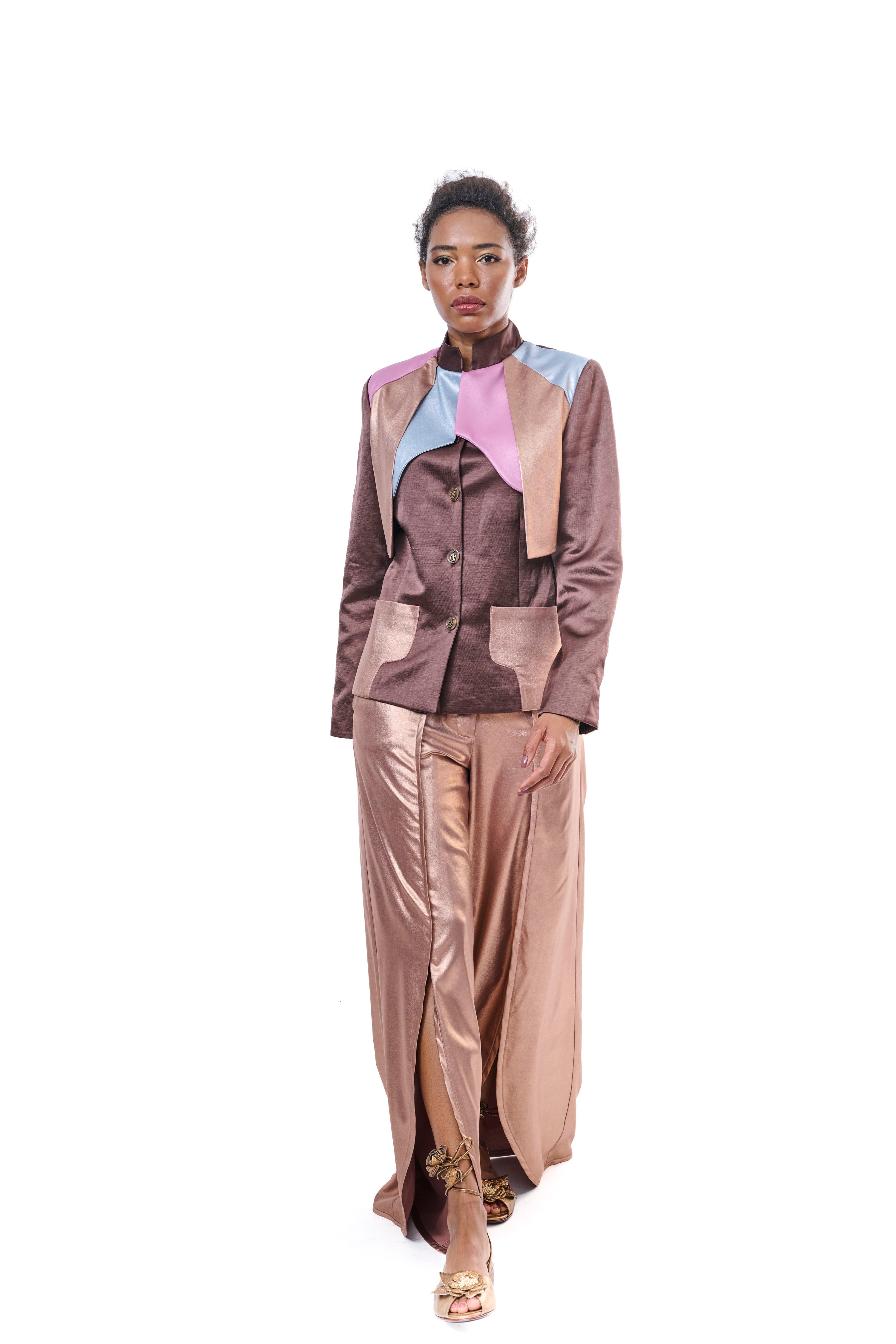 Pants Bronze Wide Leg