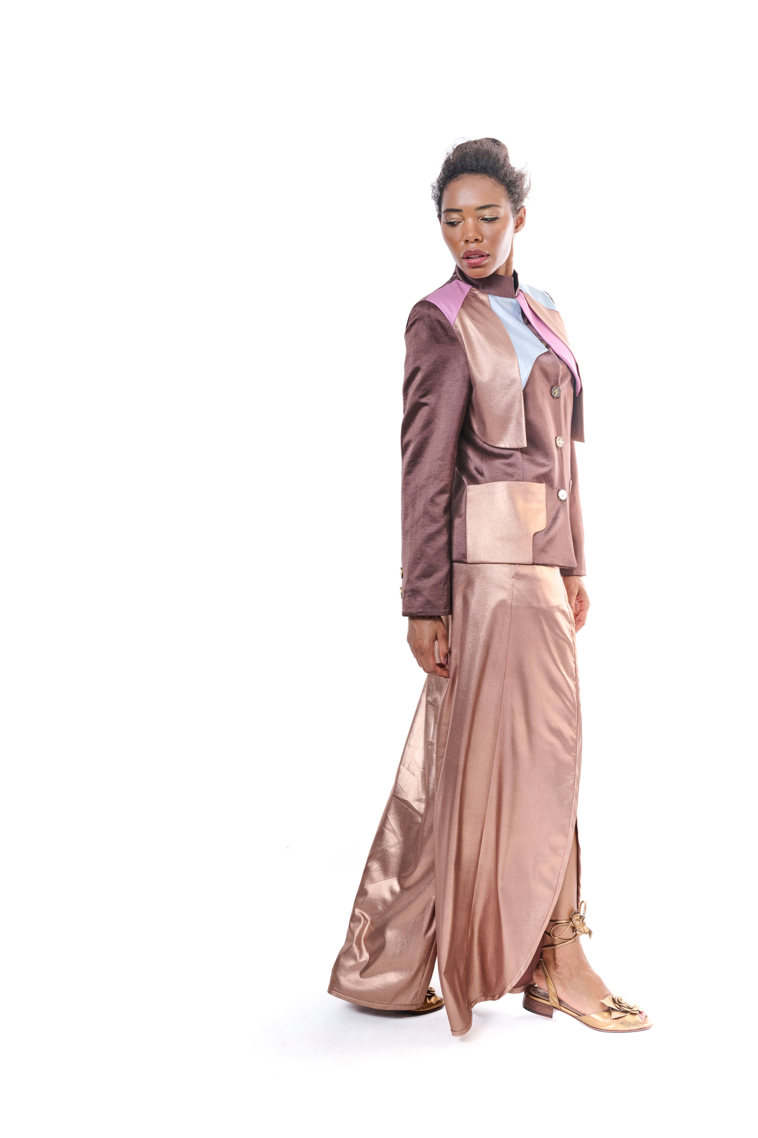 Pants Bronze Wide Leg