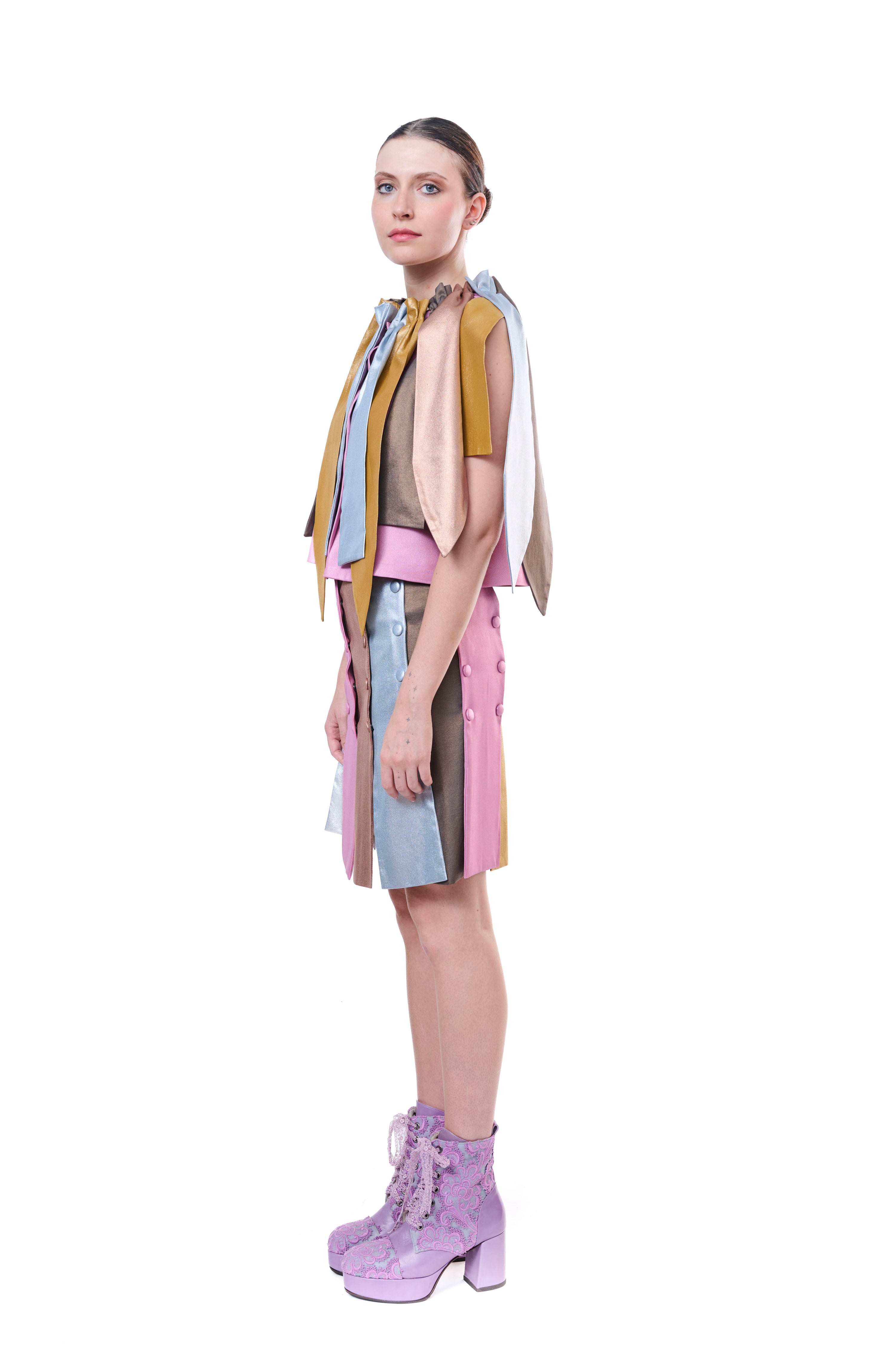 Top Sleeveless Satin