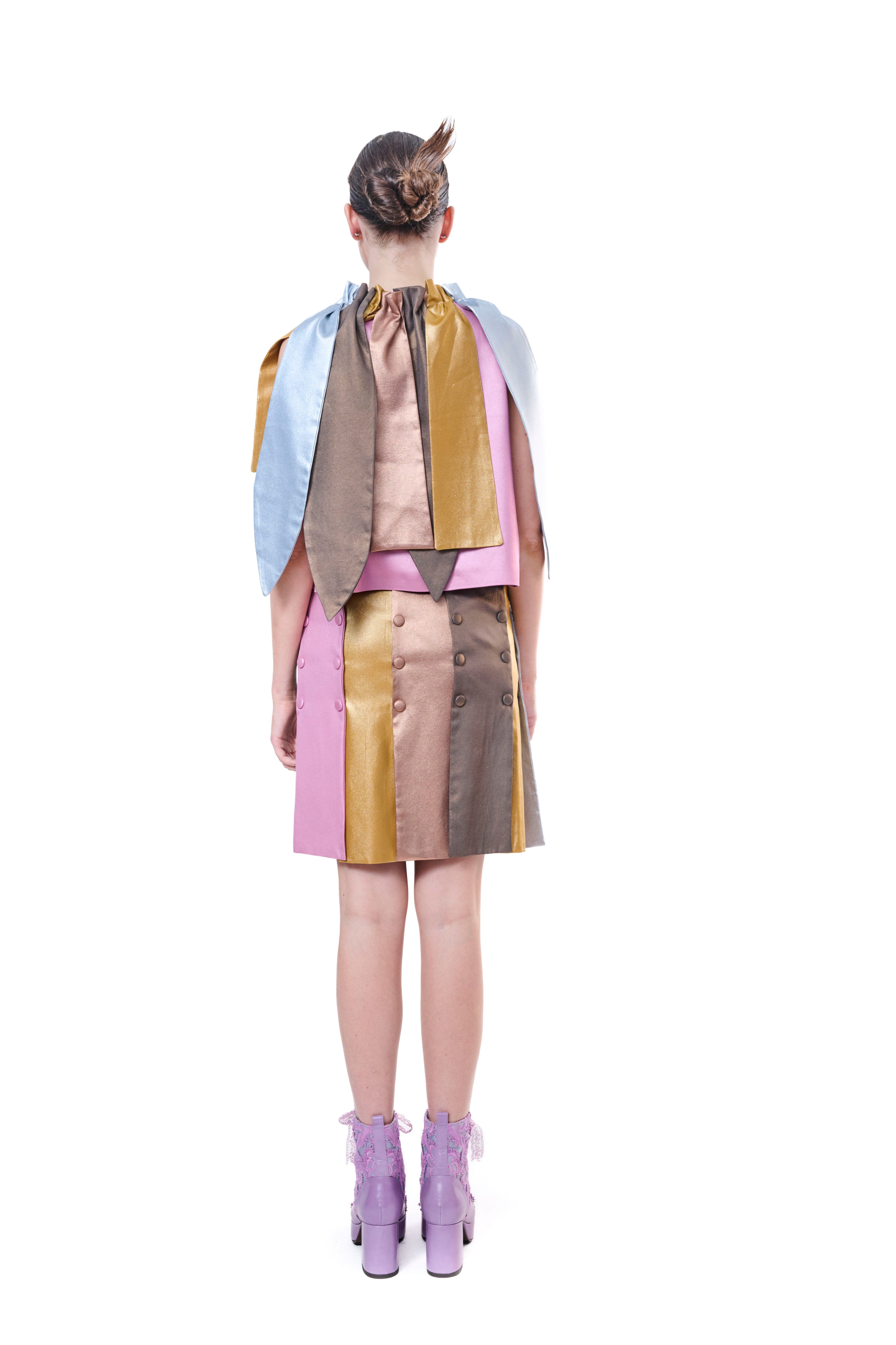 Top Sleeveless Satin