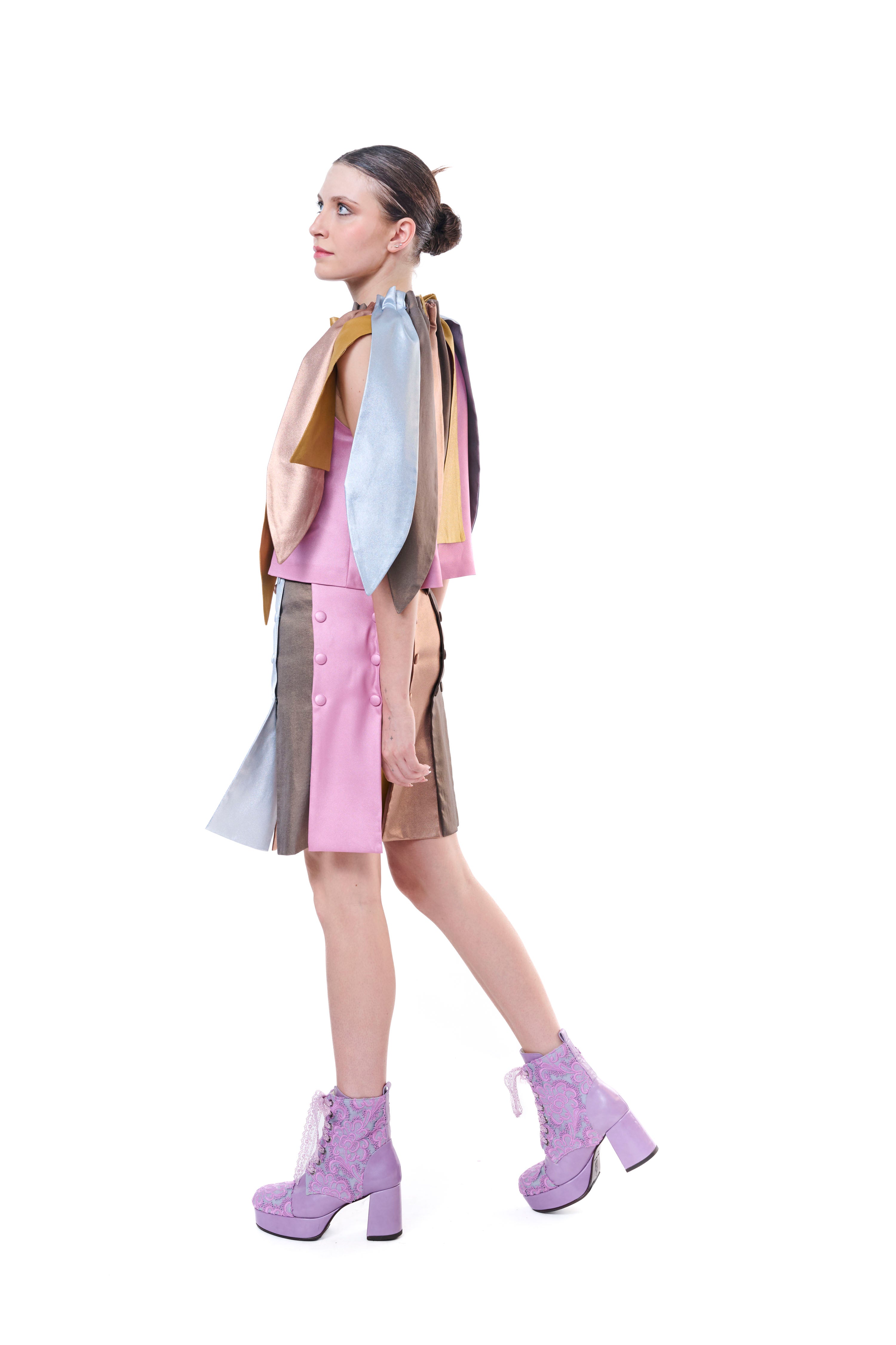 Top Sleeveless Satin