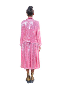 Blazer Sequins Pink