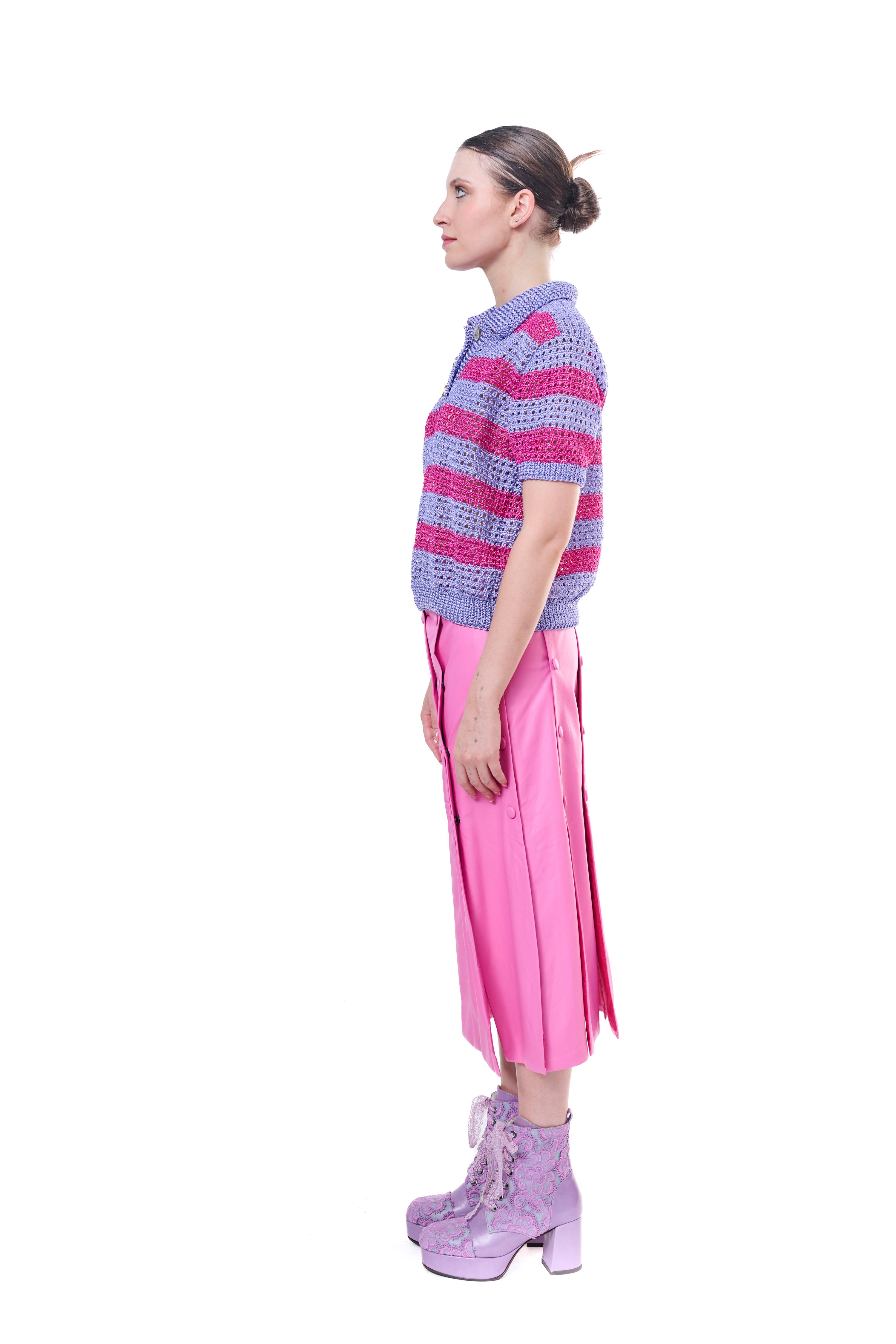 Skirt Pleated Pink