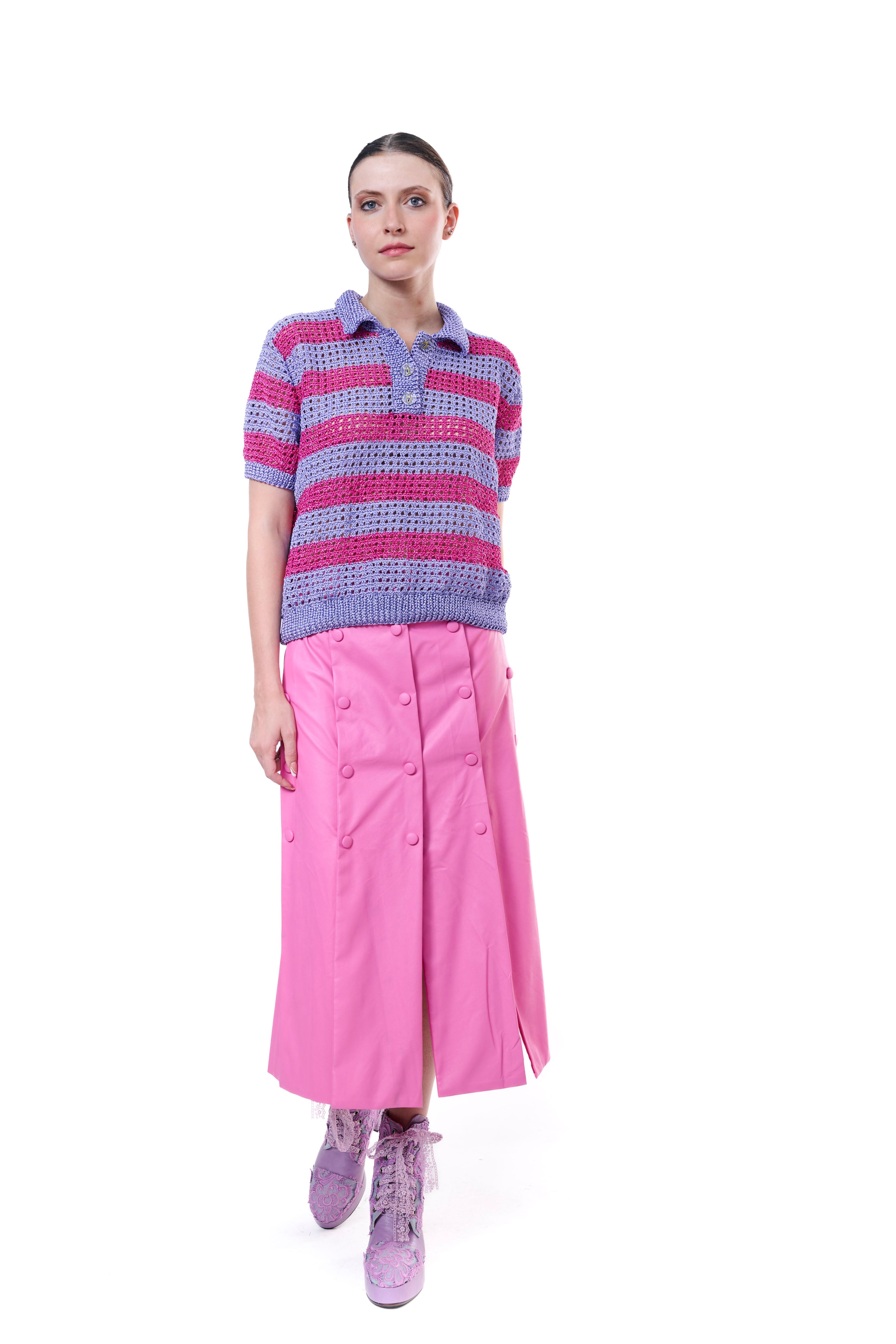 Skirt Pleated Pink
