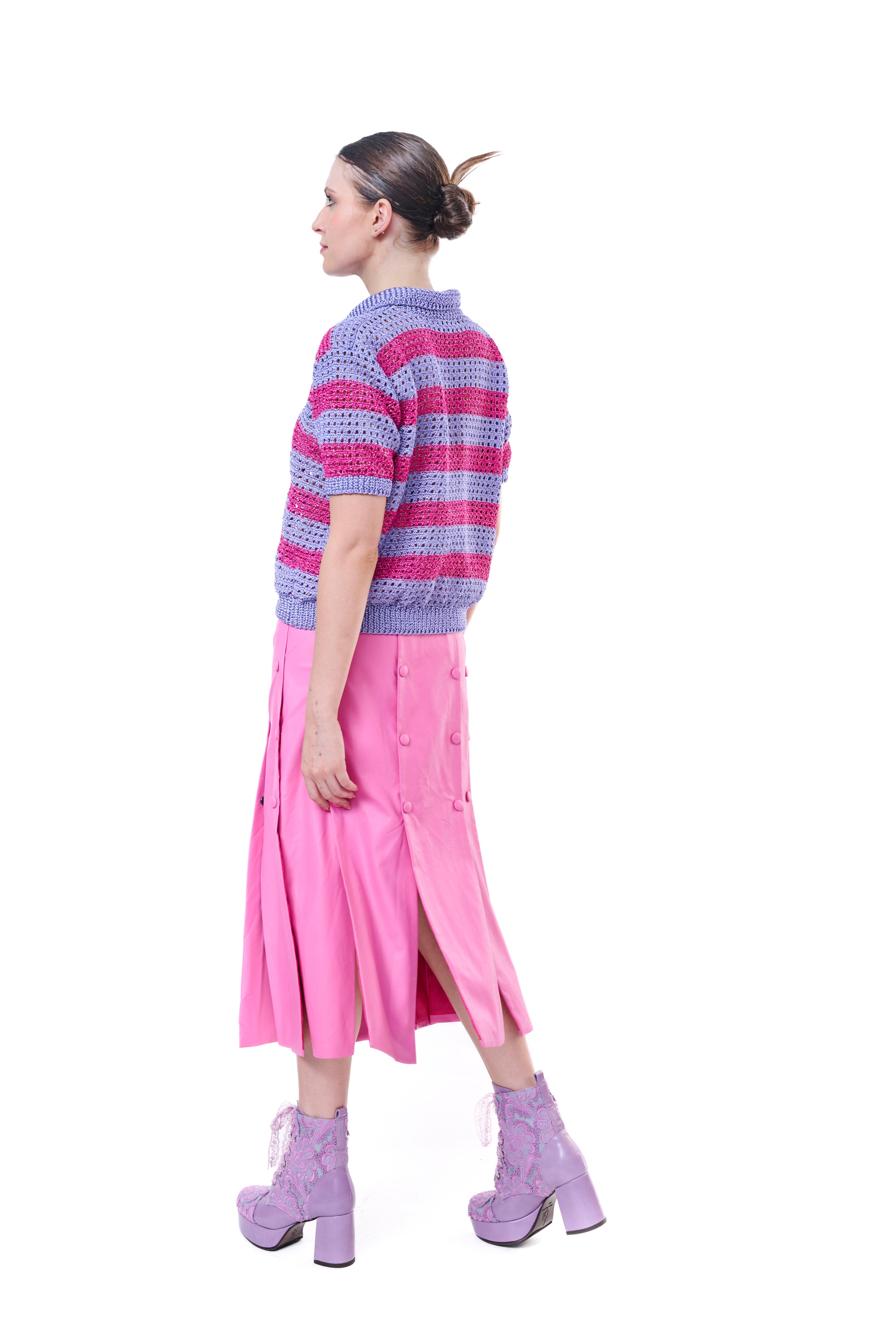 Skirt Pleated Pink