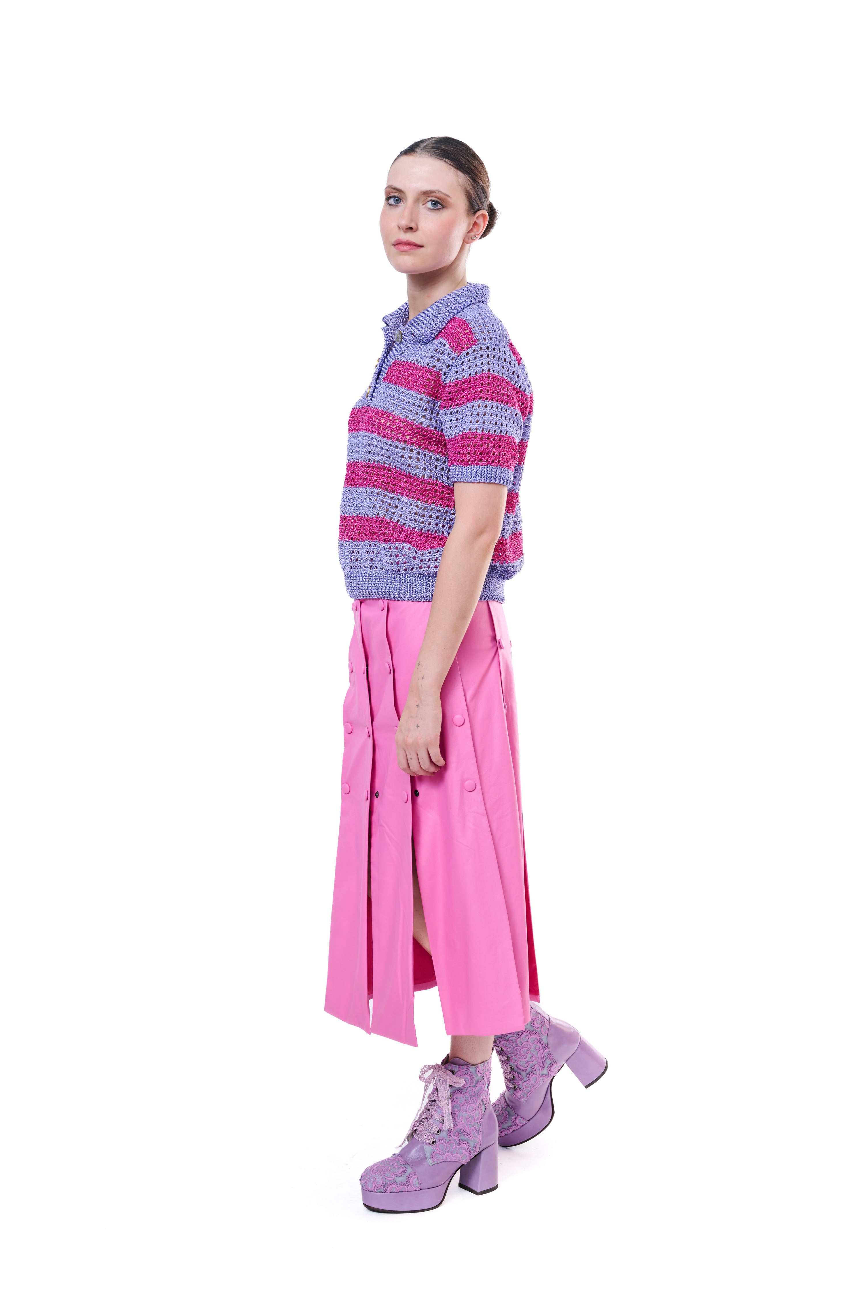 Skirt Pleated Pink
