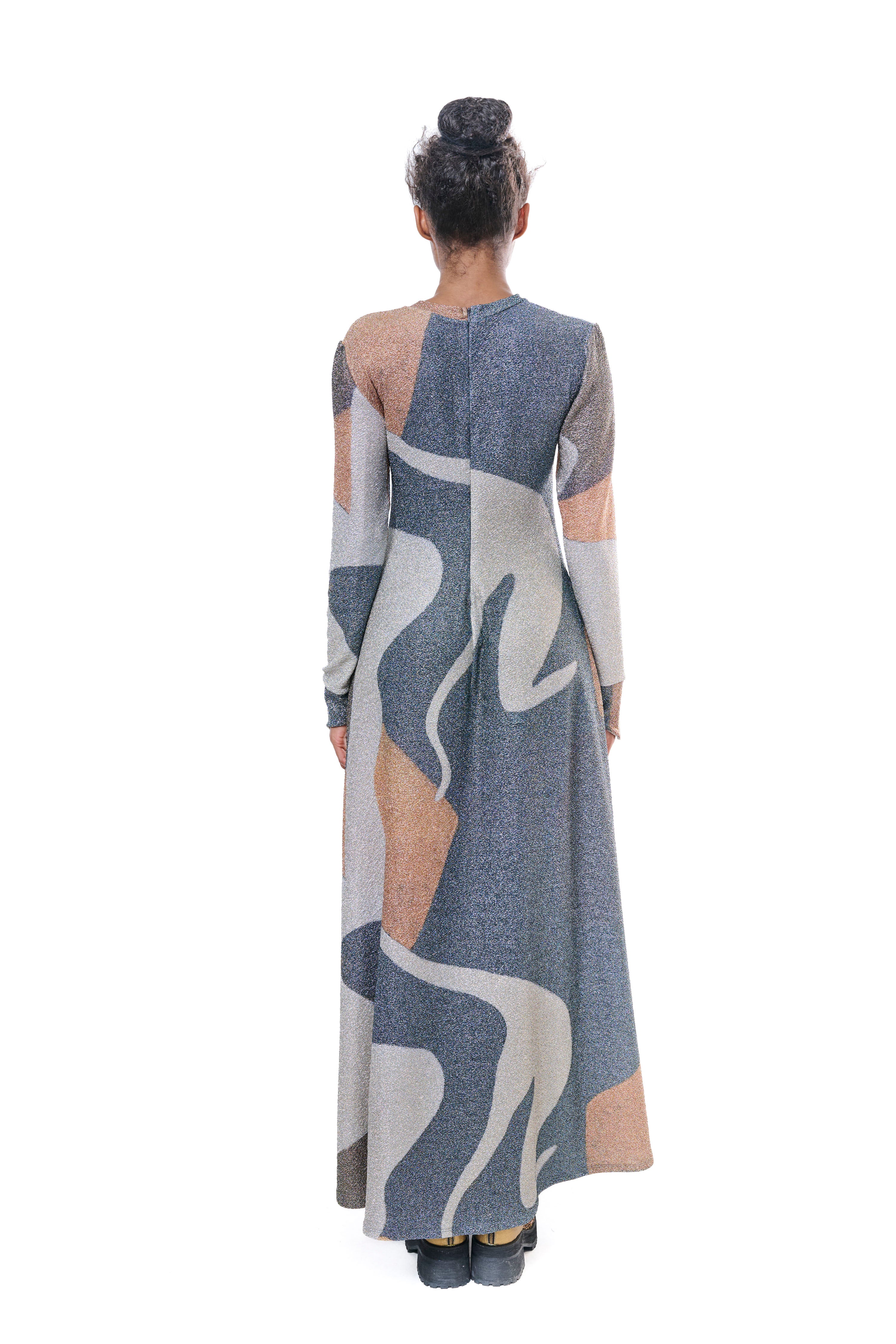 Dress Graphic Lurex