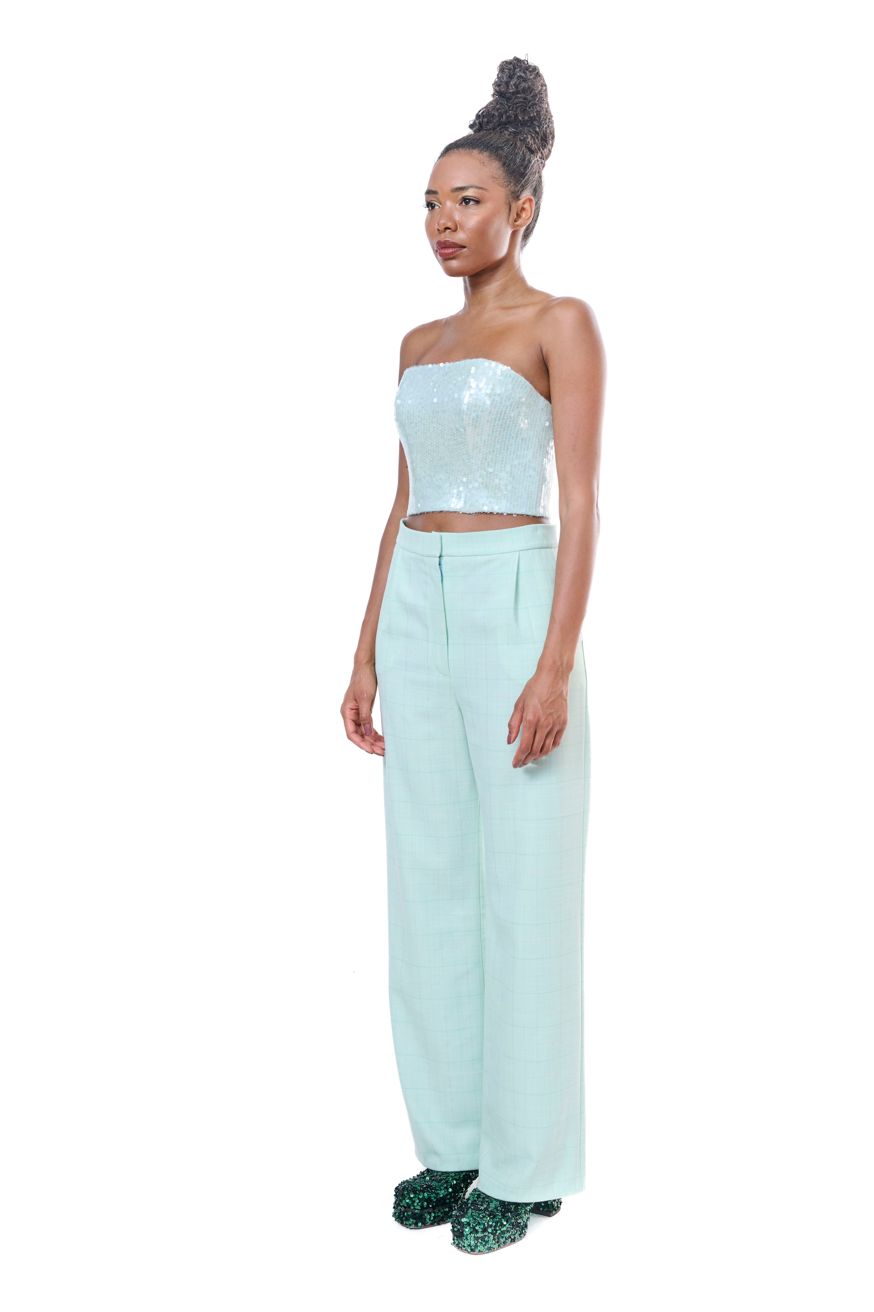 Pants Mint Green