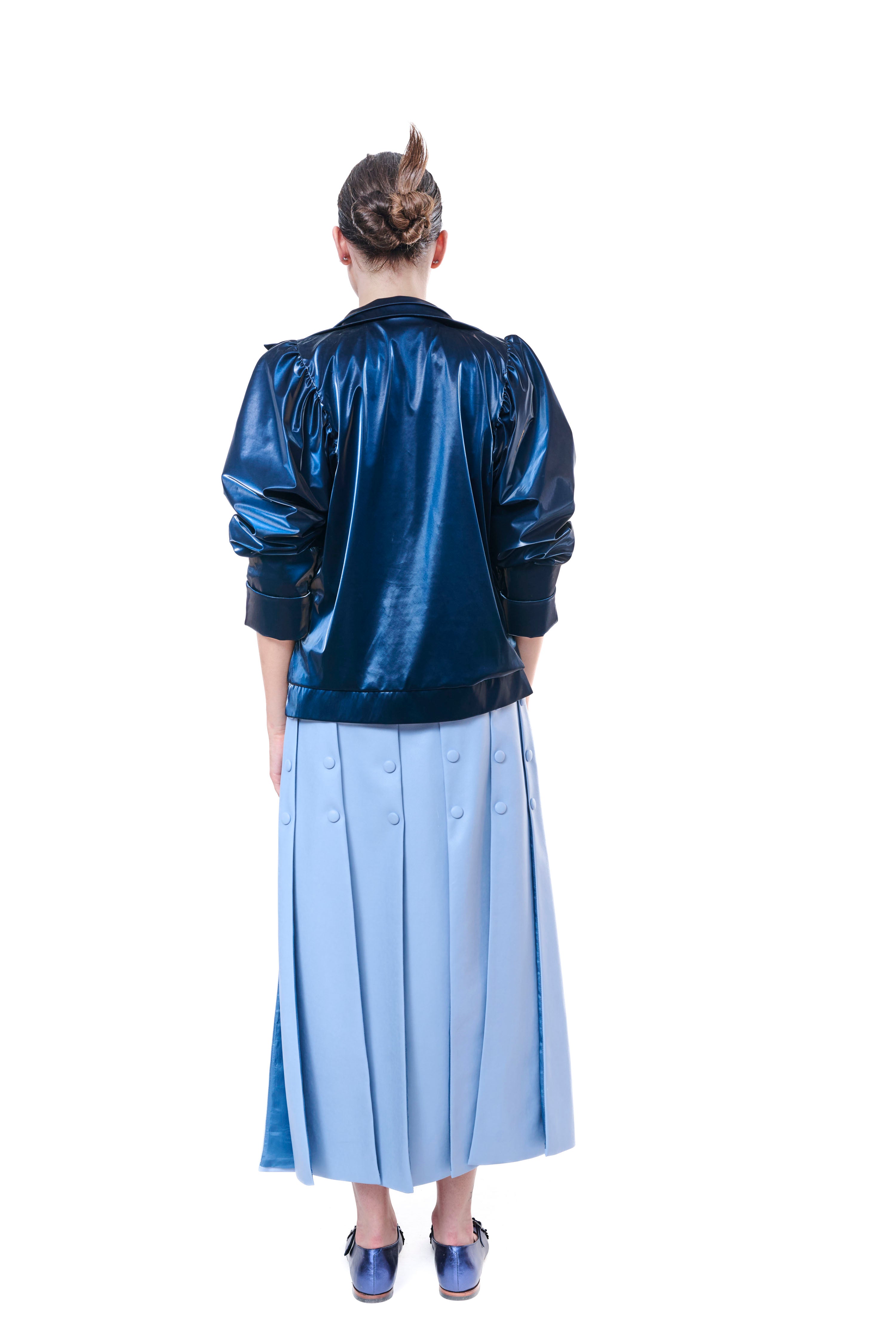 Jacket Shiny Blue