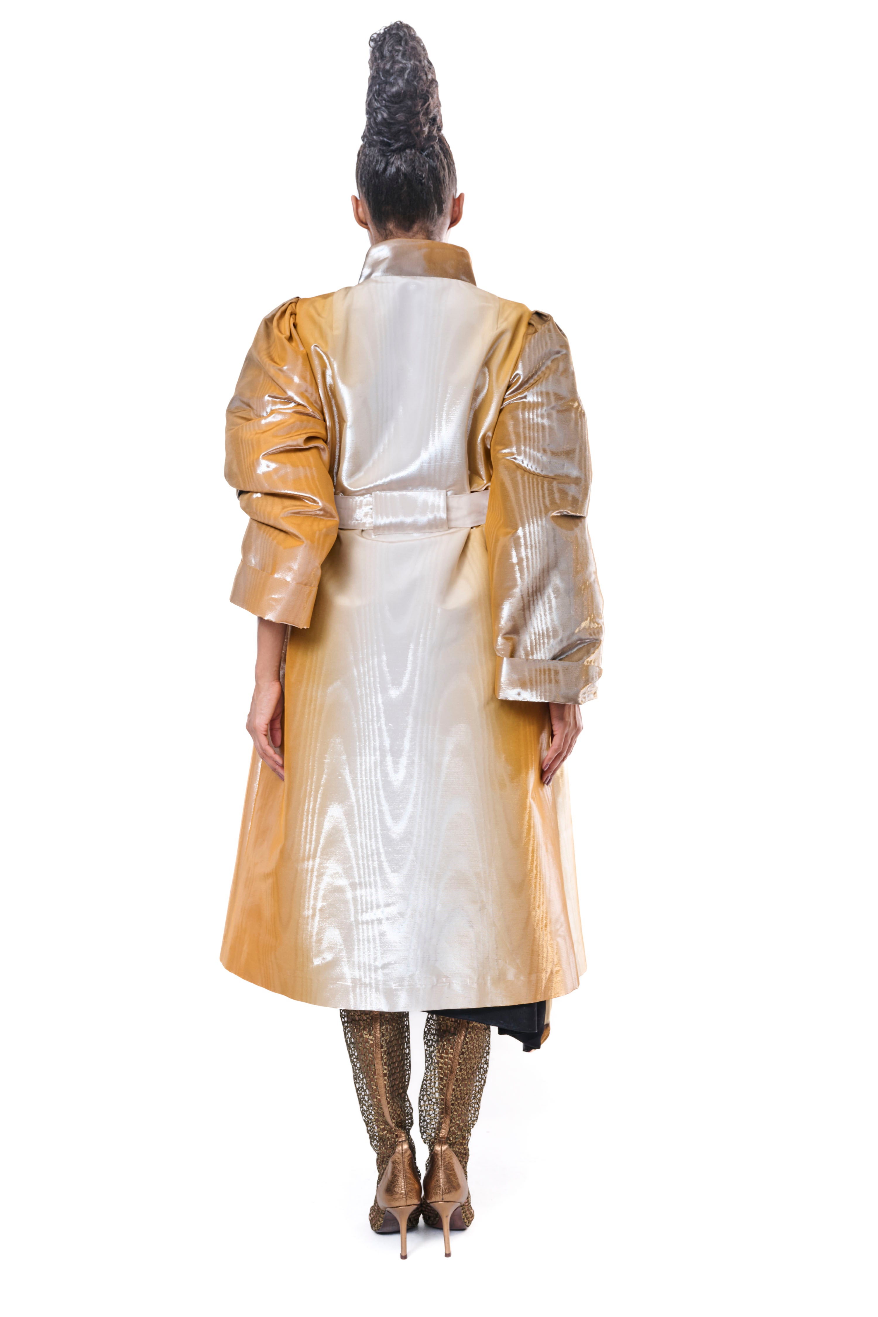 Coat Trench Multicolored