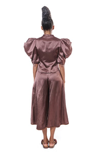 Blouse Bronze Pure Silk