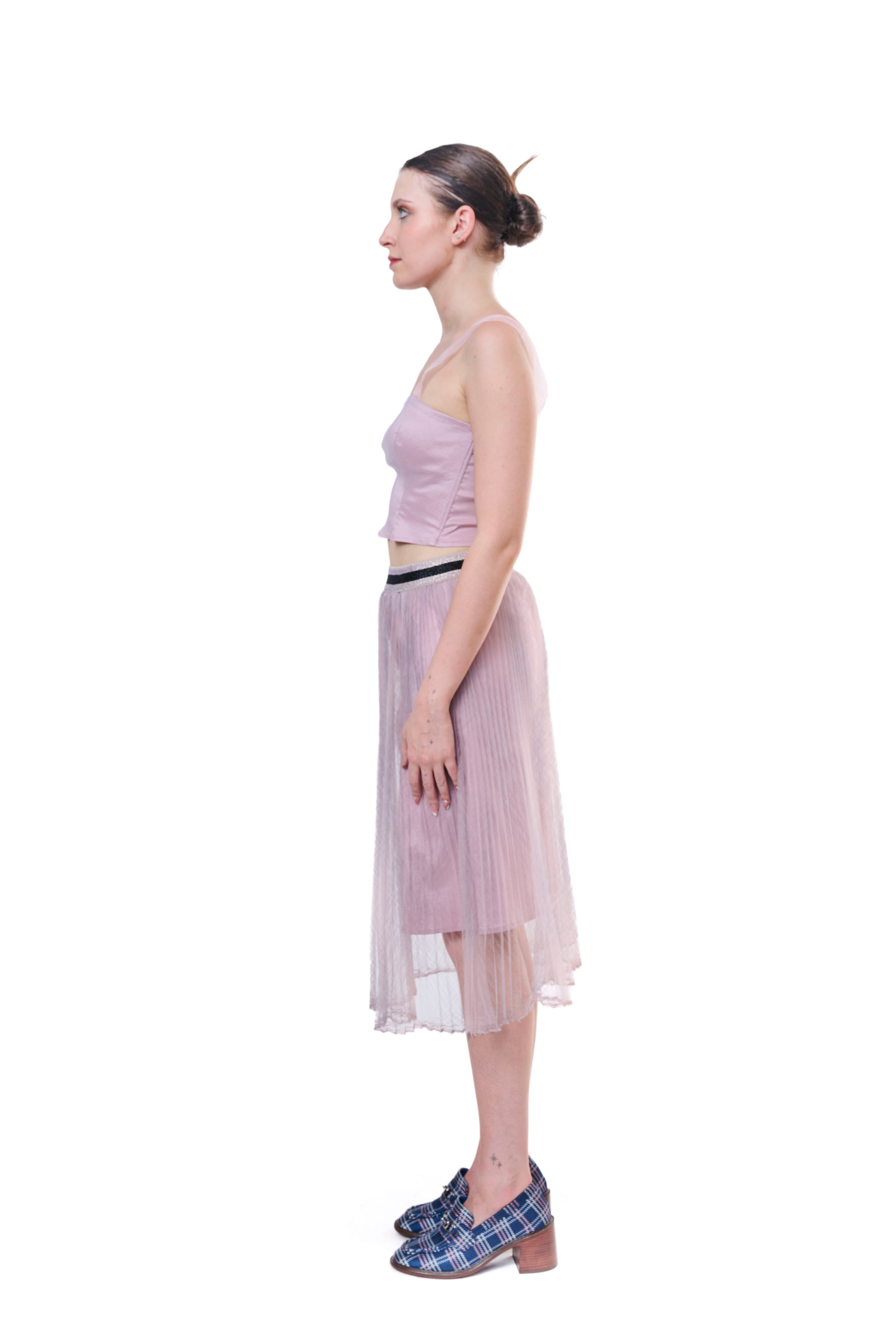 Skirt Pleats Rose